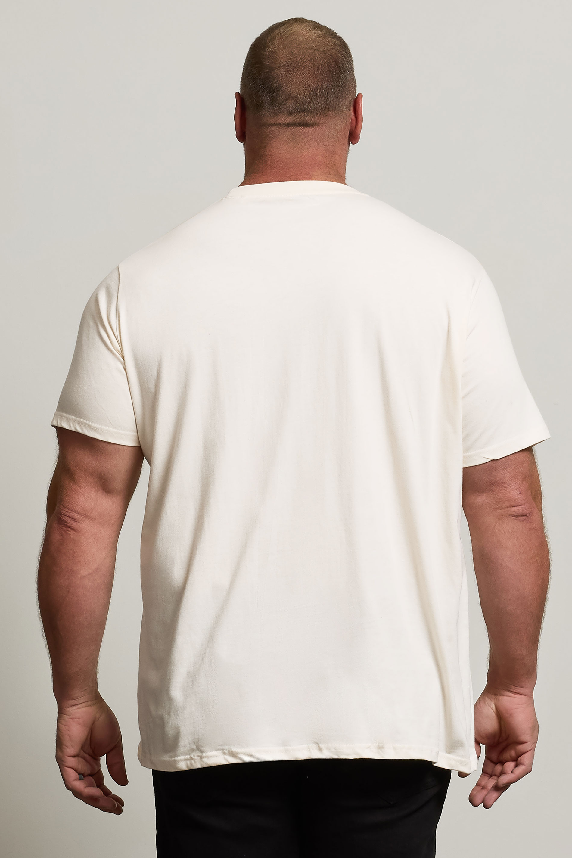 BadRhino Big & Tall Off White 'State Rodeo' Graphic T-Shirt | BadRhino 3