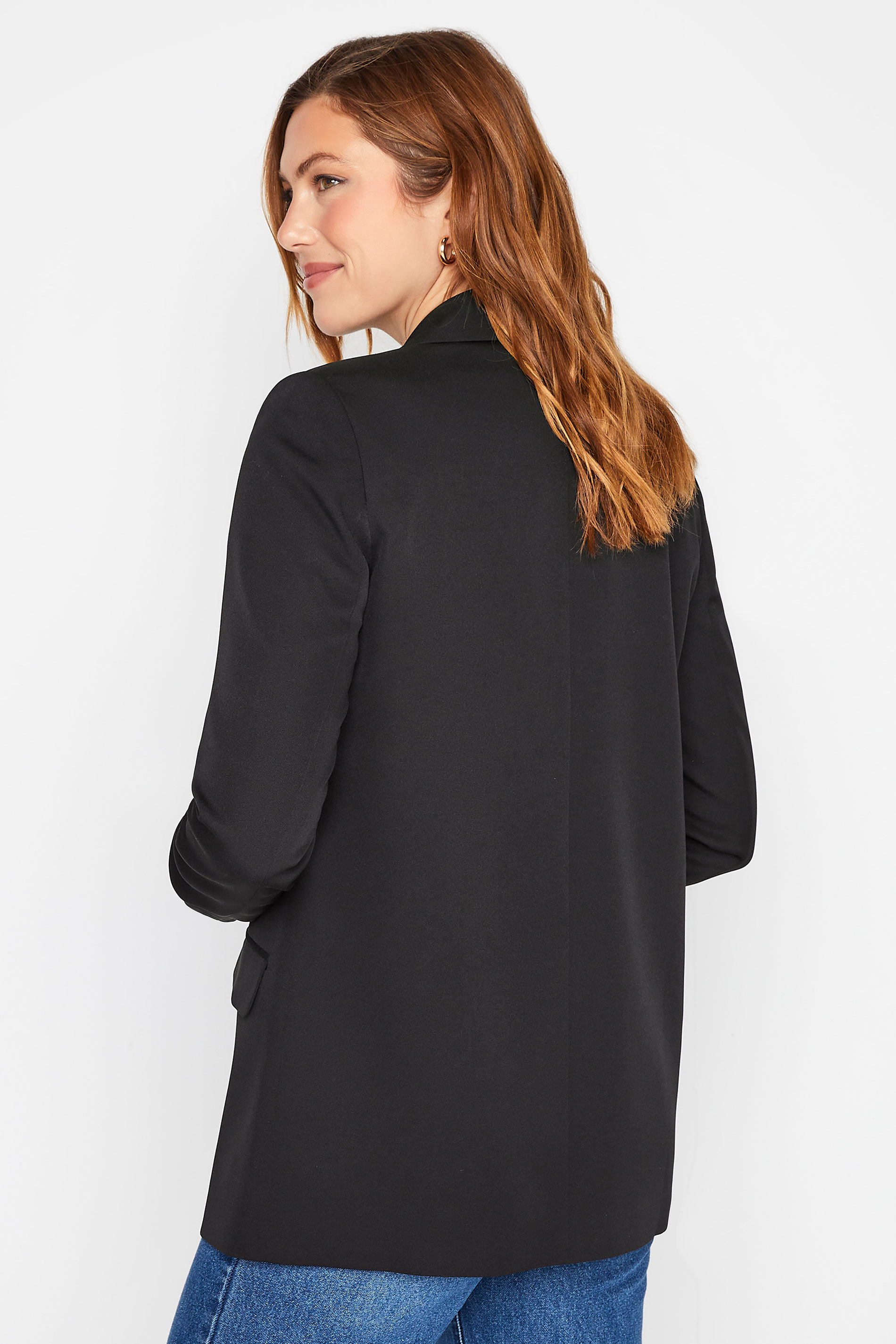 LTS Tall Women's Black Double Breasted Blazer | Long Tall Sally 3