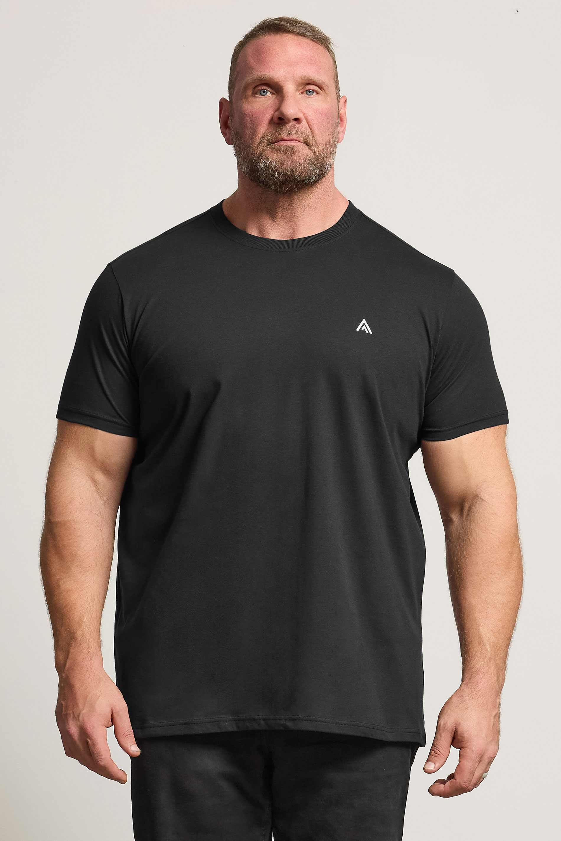 STUDIO A Big & Tall Grey Pro Rider Graphic T-Shirt | BadRhino 1