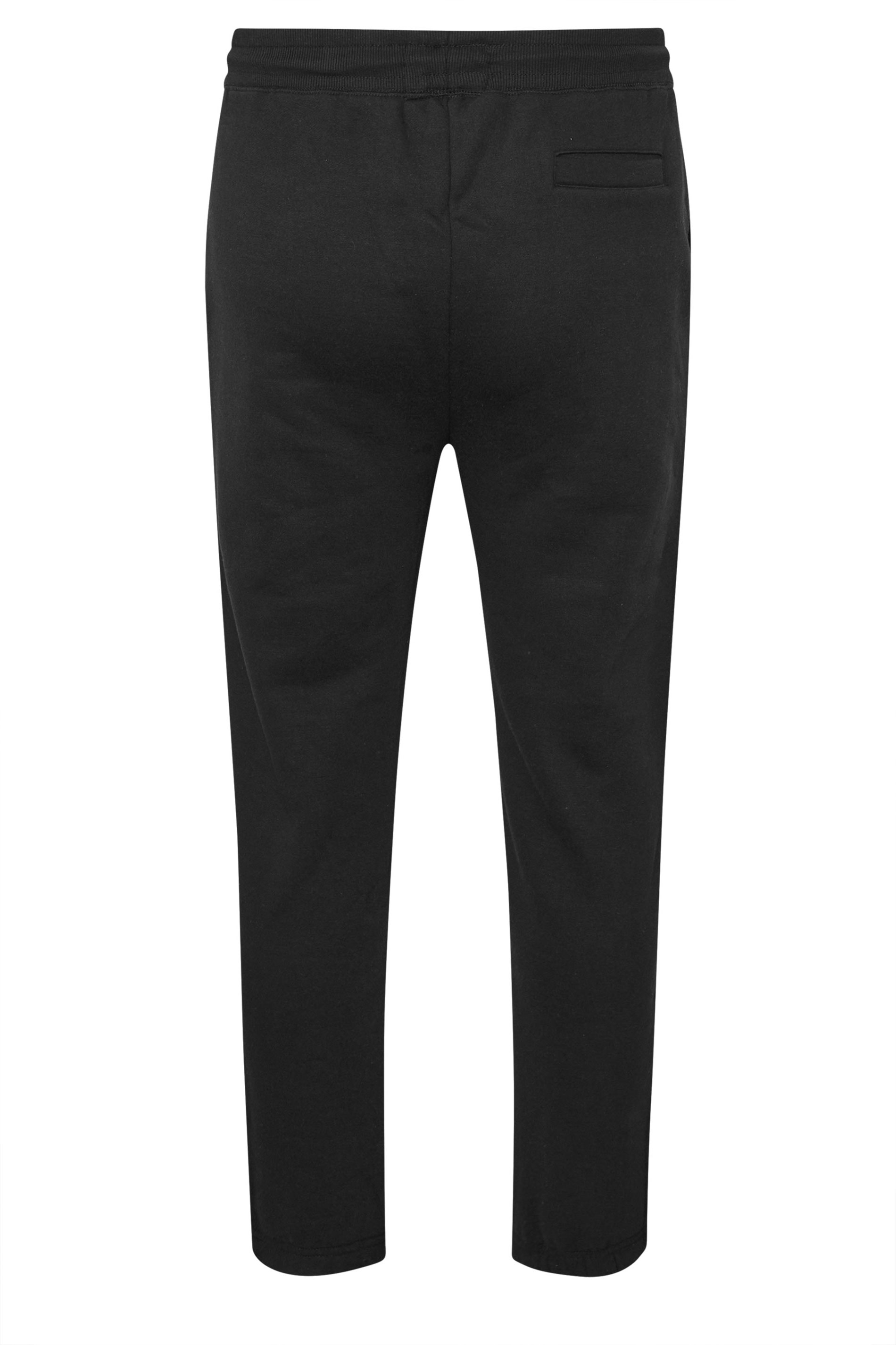 BadRhino Big & Tall Black Essential Joggers | BadRhino 7