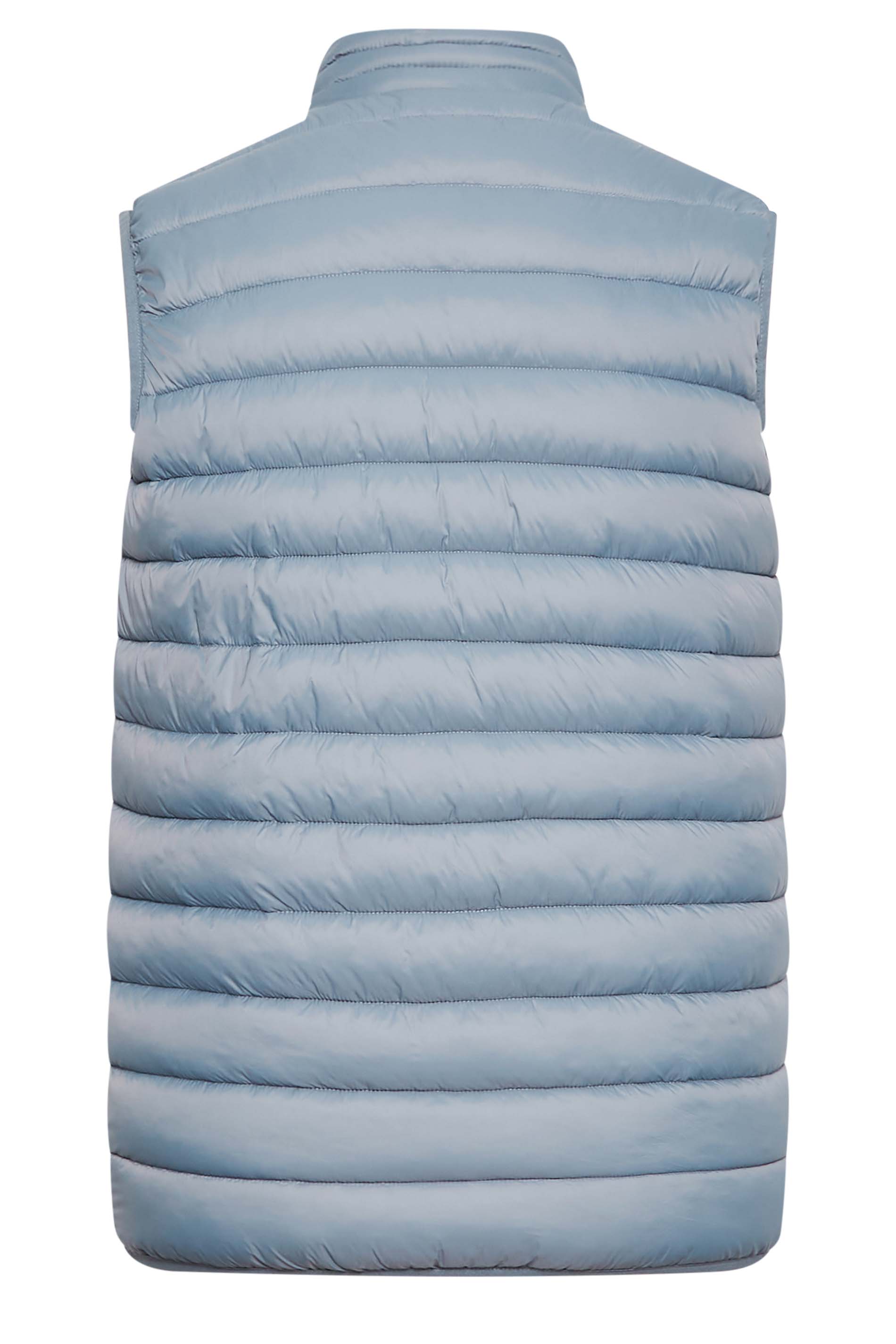 BadRhino Big & Tall Light Blue Puffer Gilet | BadRhino 5