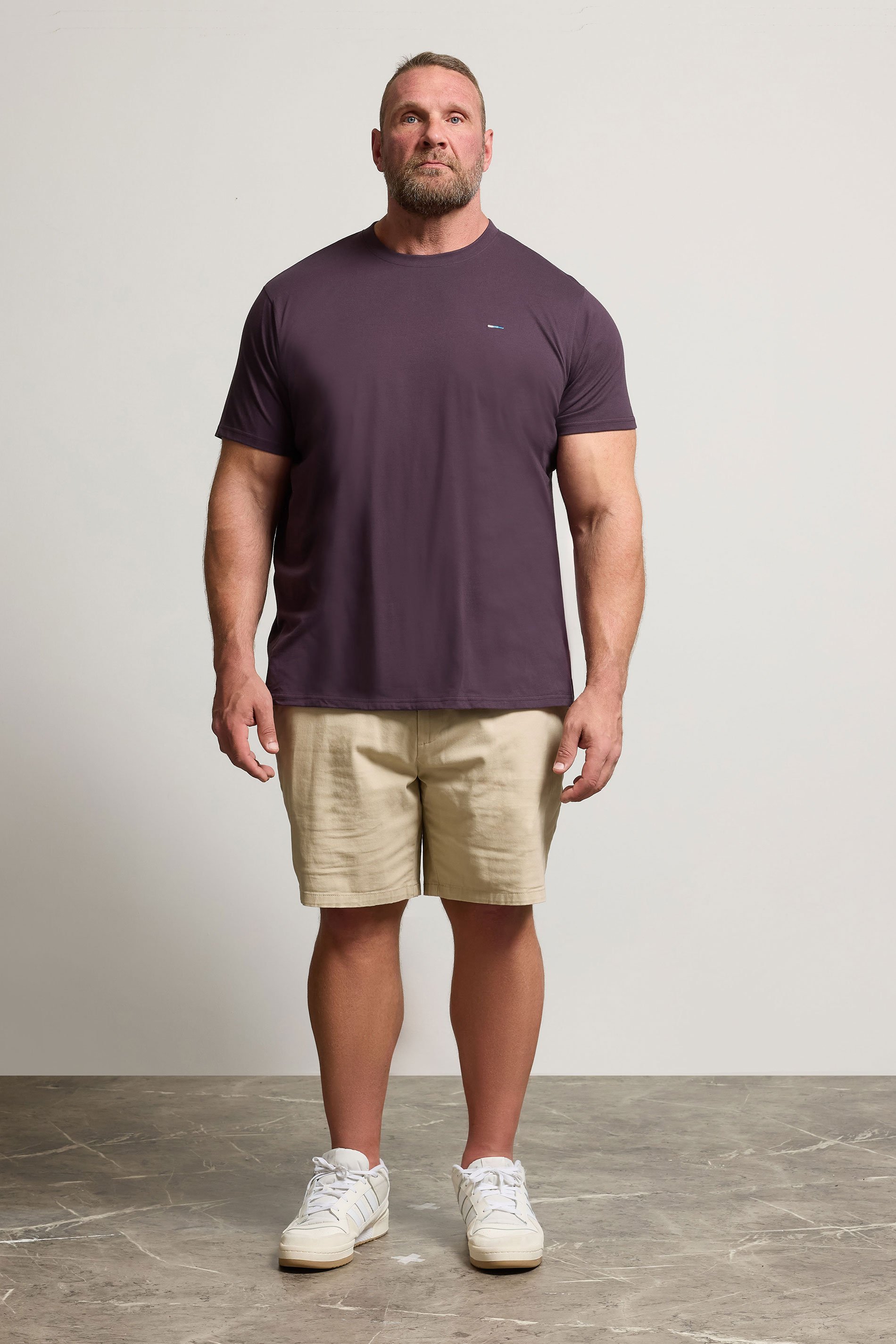 BadRhino Big & Tall Plum Purple Core T-Shirt | BadRhino 2