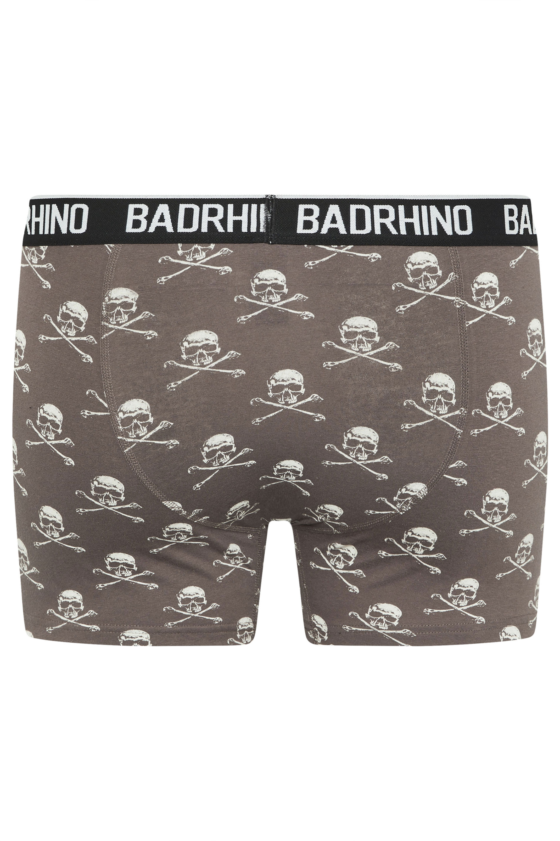 BadRhino Big & Tall 3 PACK Black Skull Boxers | BadRhino 3