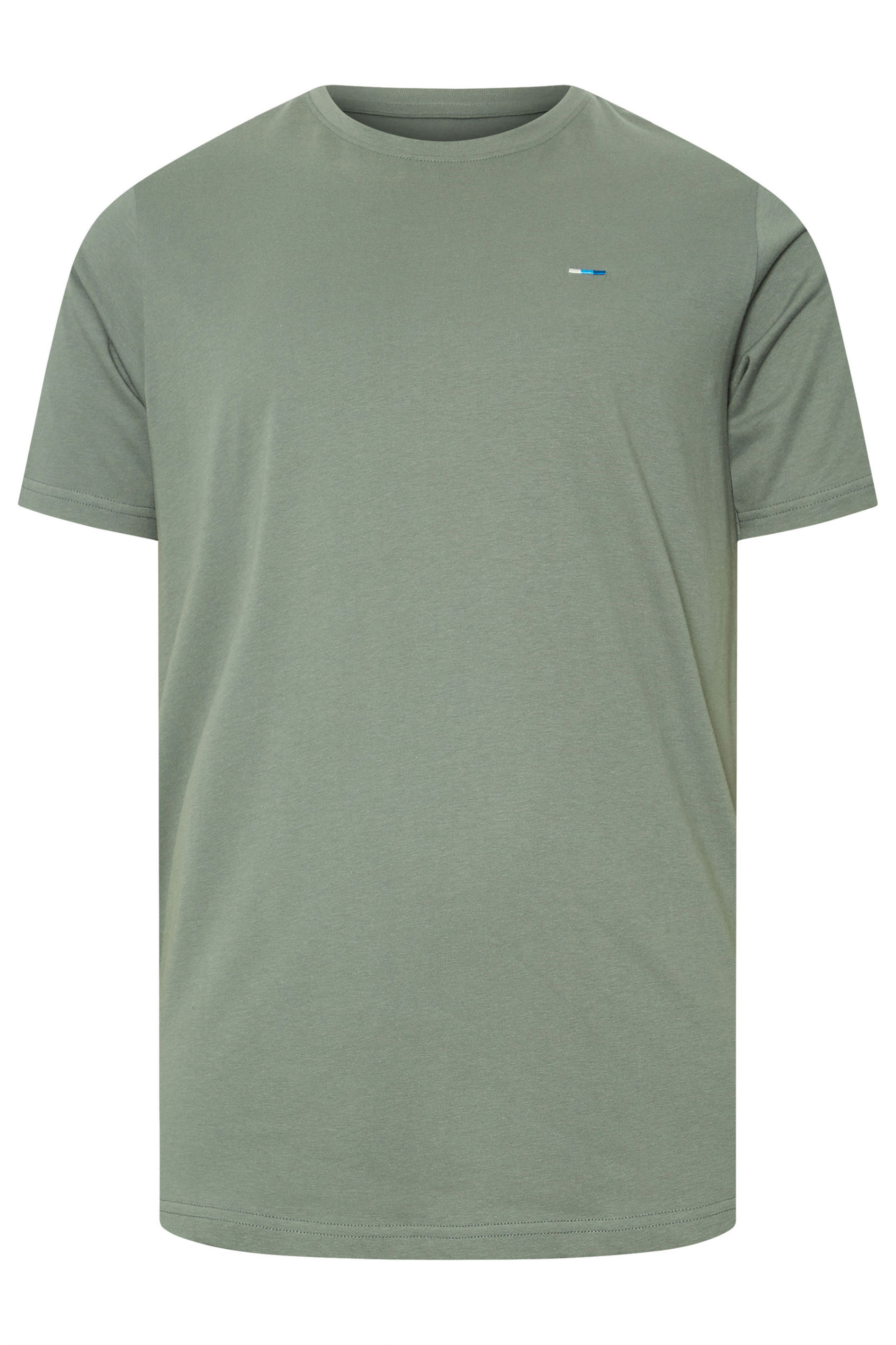 BadRhino Big & Tall Green/Blue/Purple/Cream/Navy Blue 5 Pack Extra Long T-Shirts | BadRhino 7