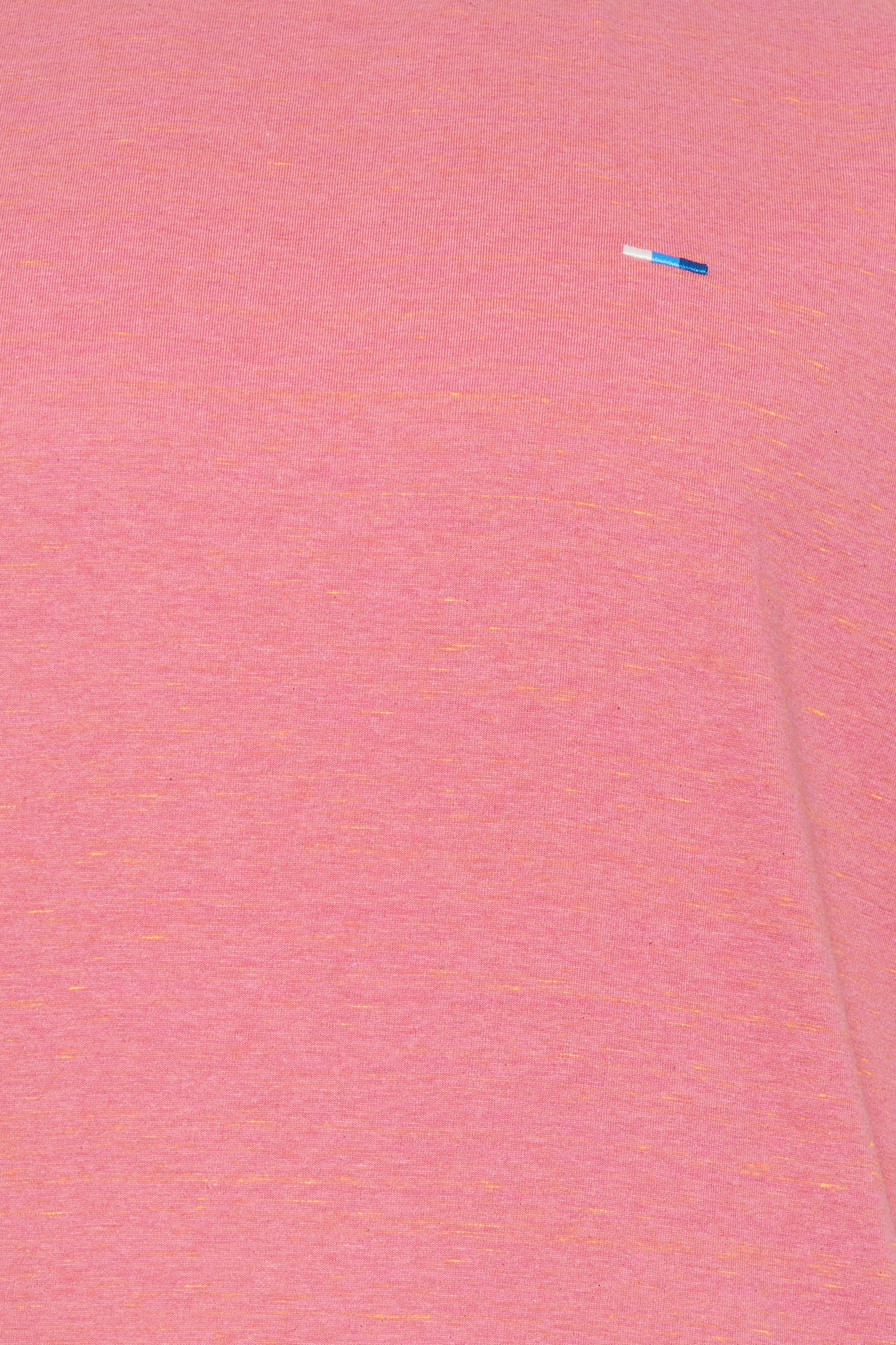 BadRhino Big & Tall Pink Injected Slub Jersey T-Shirt | BadRhino 5