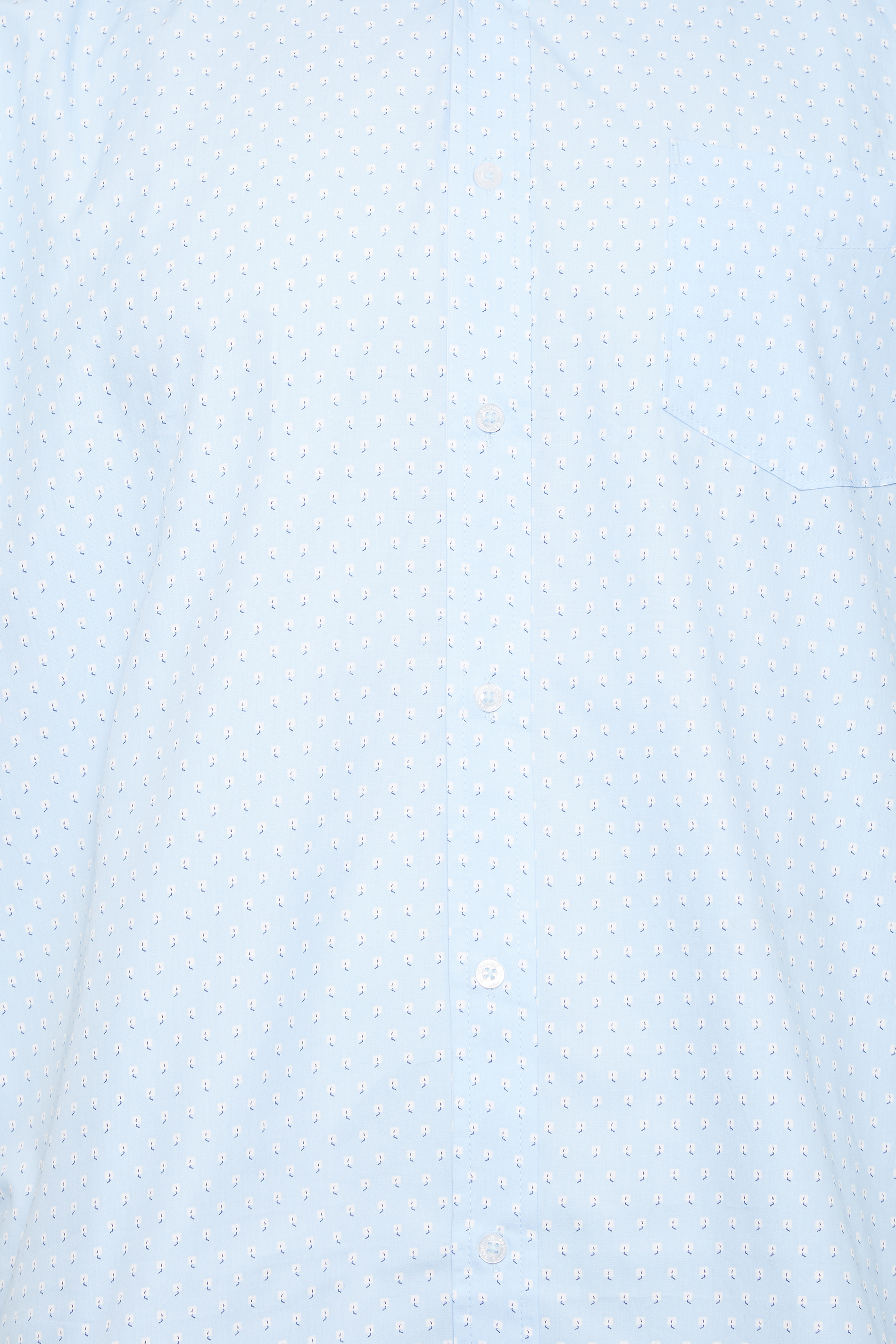 BadRhino Big & Tall Plus Size Mens Light Blue Floral Short Sleeve Shirt | BadRhino  2