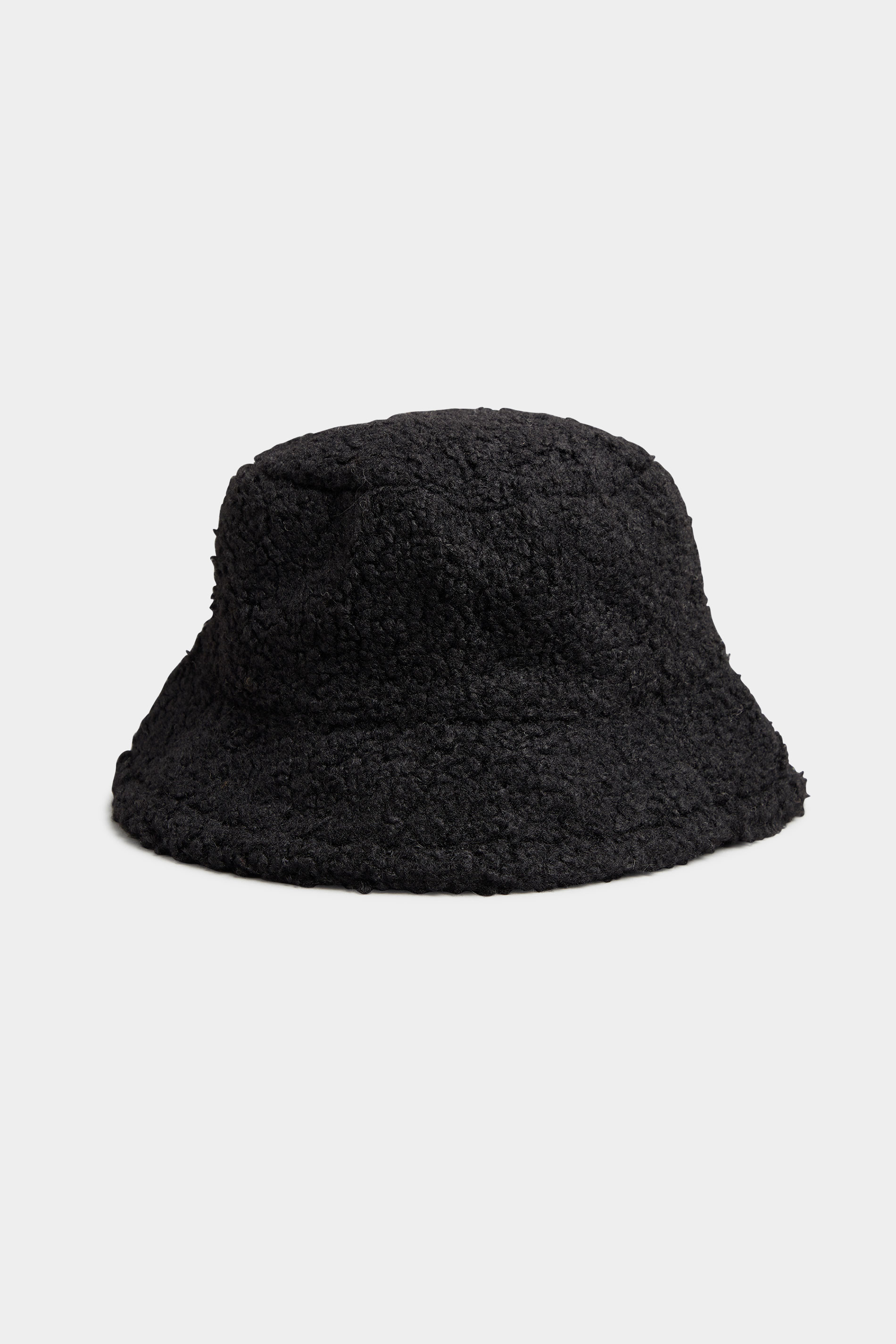 Black Teddy Bucket Hat | Yours Clothing 3