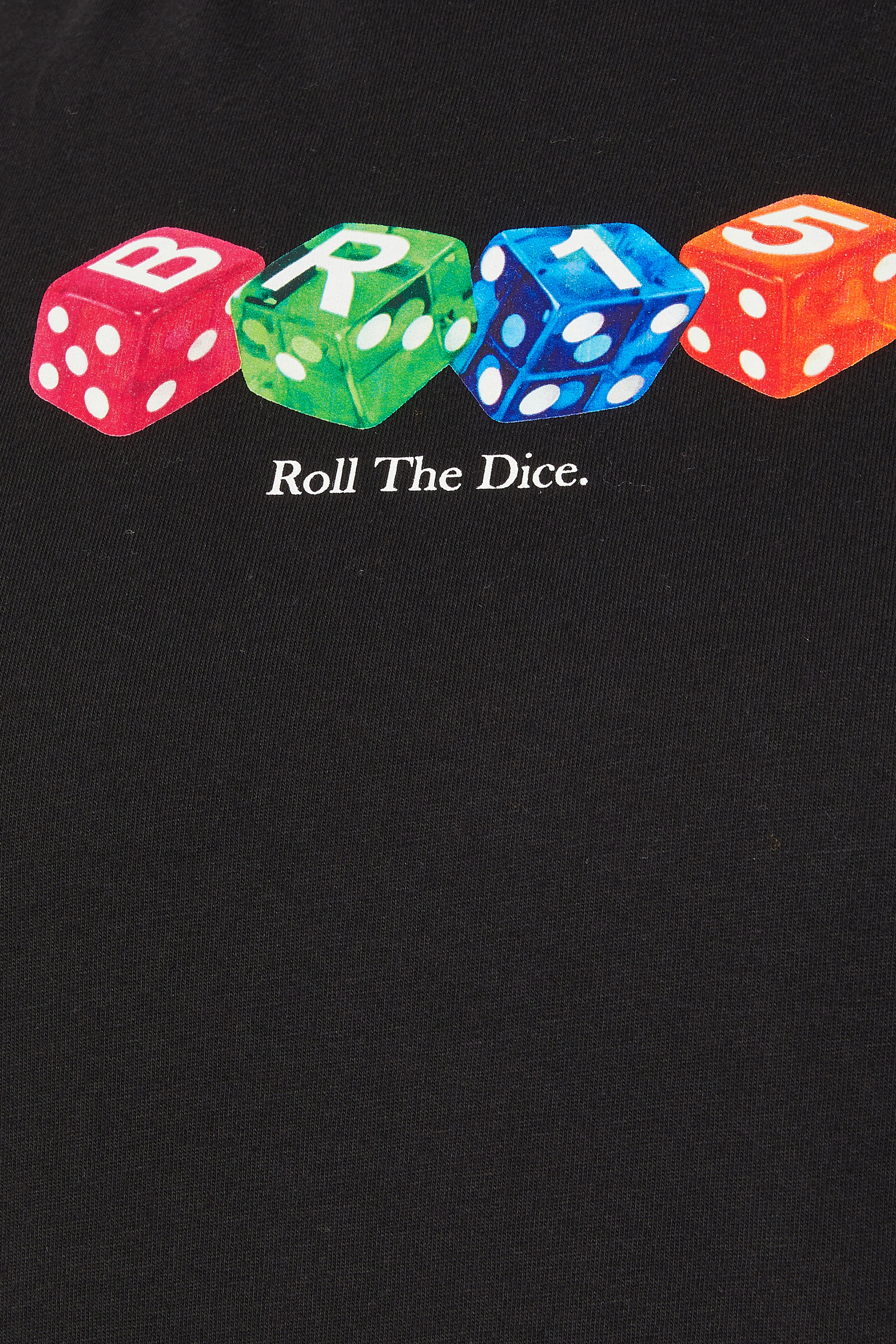 BadRhino Big & Tall Black Dice Graphic T-Shirt | BadRhino 7