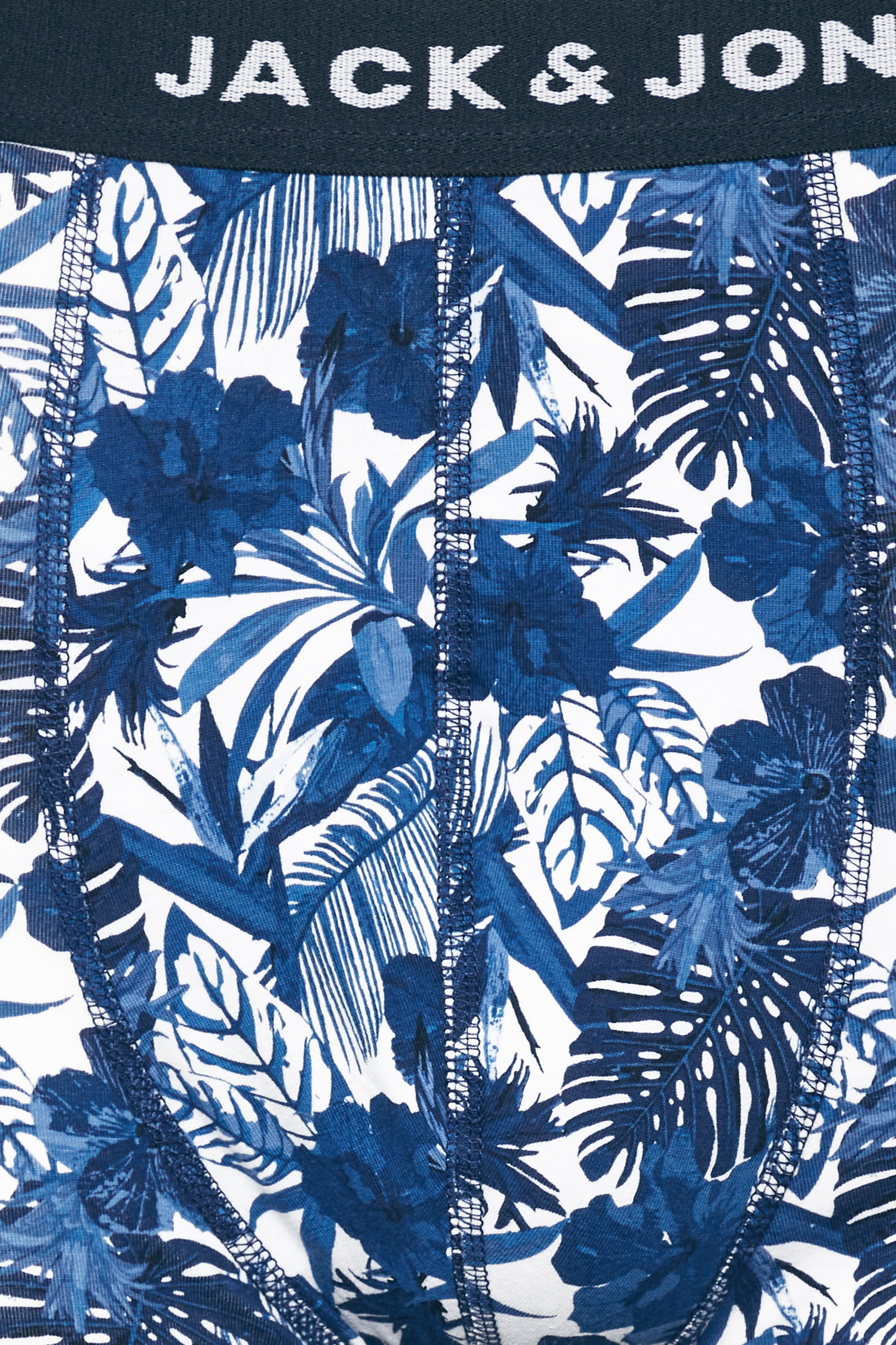 JACK & JONES 7 PACK Navy Blue & Black Boxers | BadRhino 7