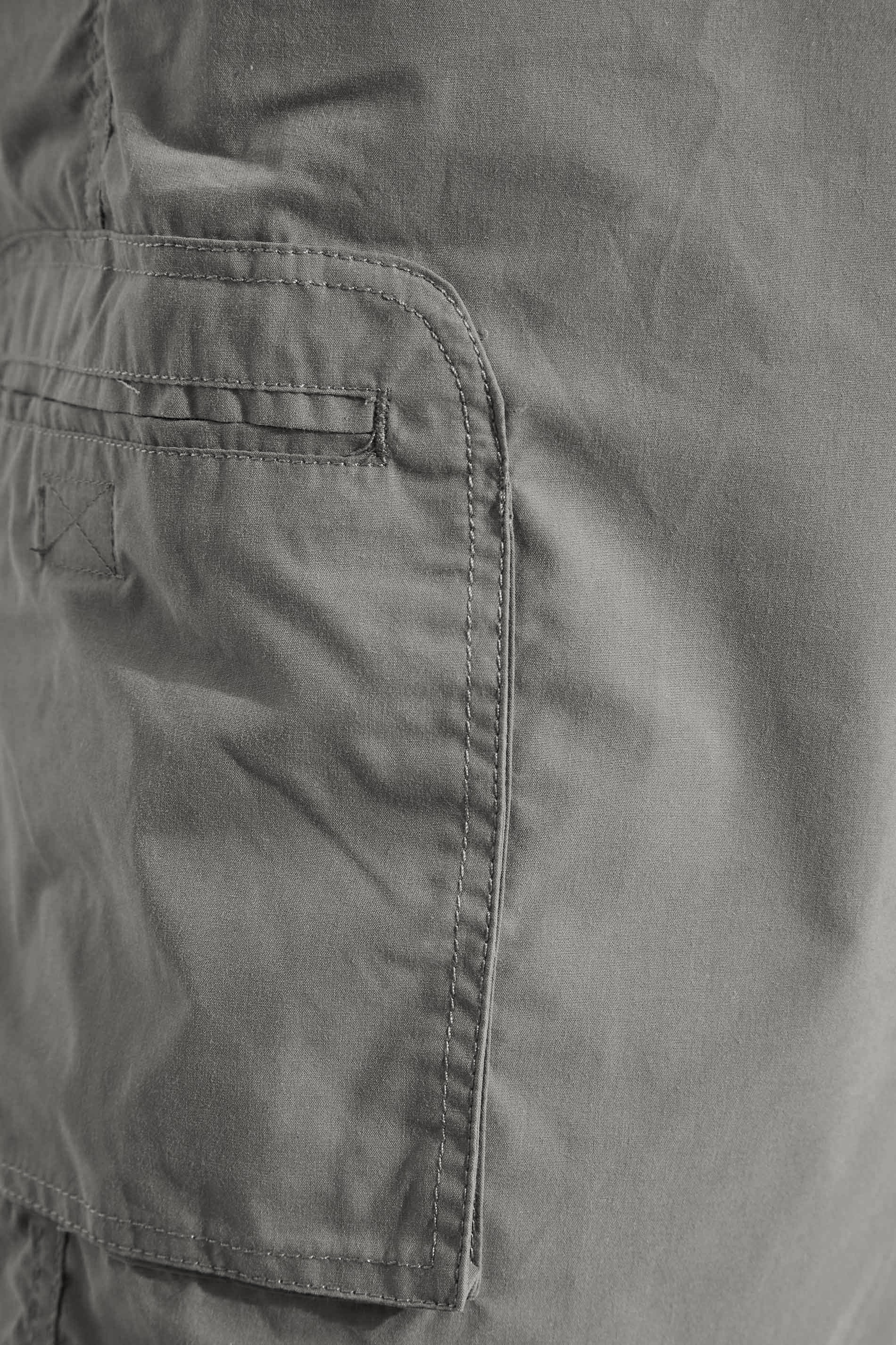 D555 Big & Tall Grey Cargo Shorts | BadRhino 3