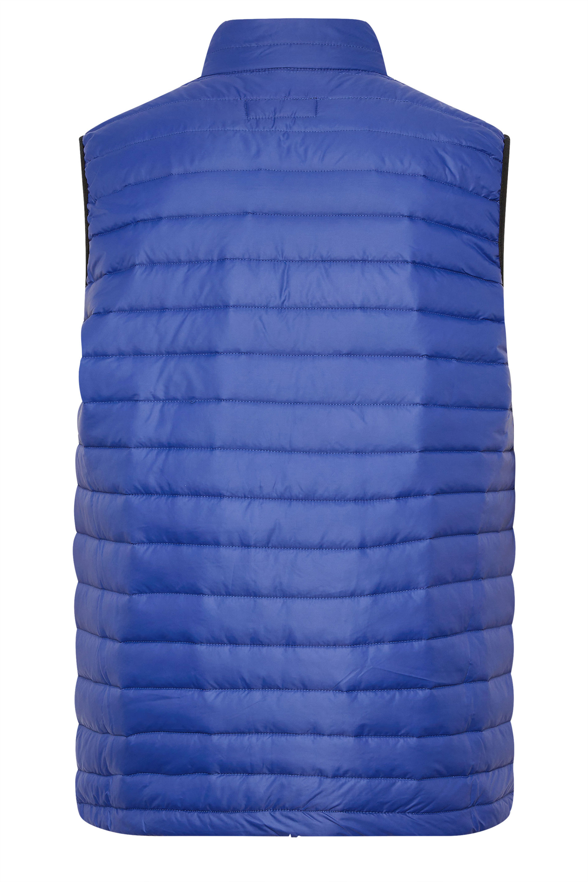 KAM Big & Tall Royal Blue Puffer Gilet | BadRhino 5