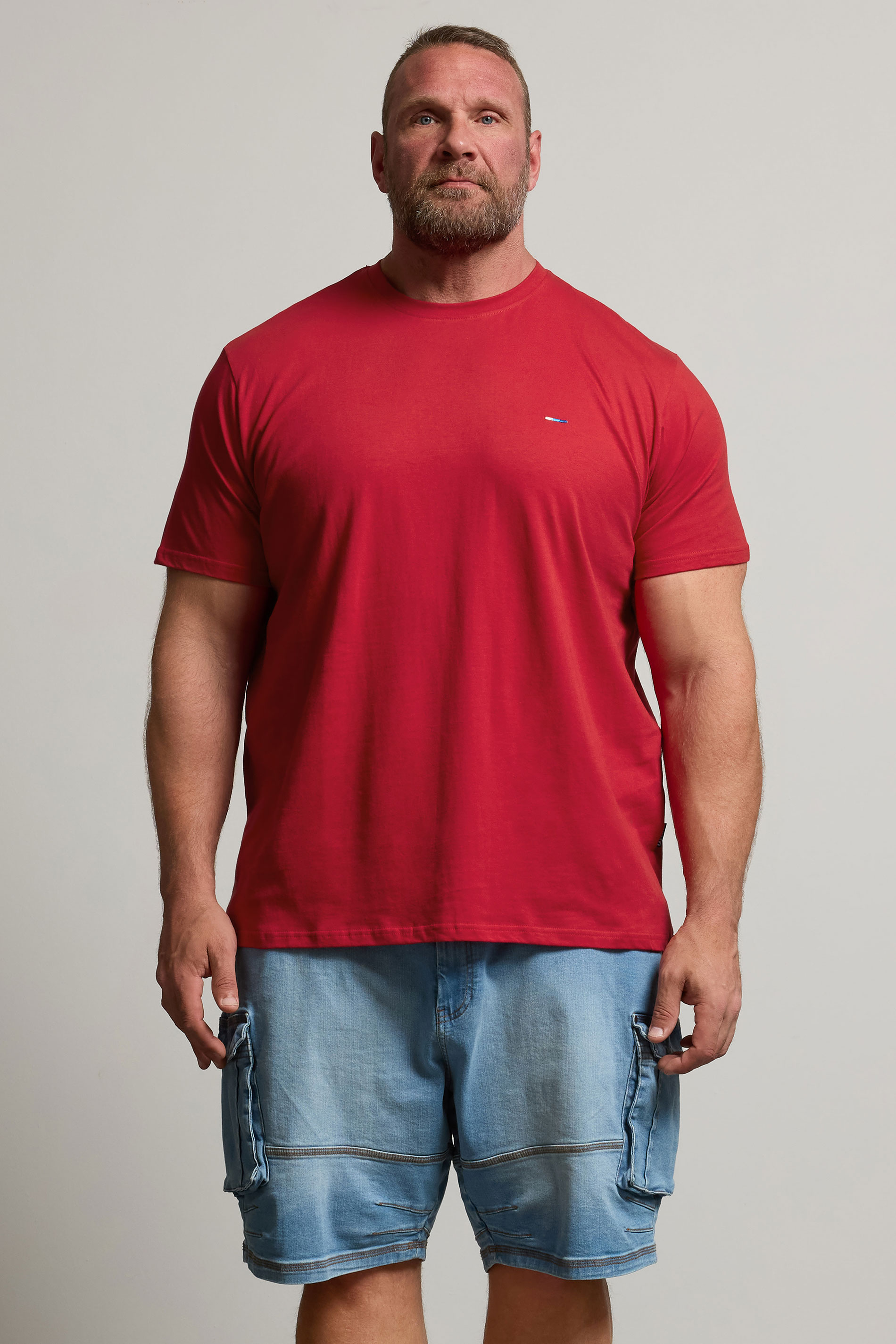 BadRhino Big & Tall Dark Red Core T-Shirt | BadRhino 1