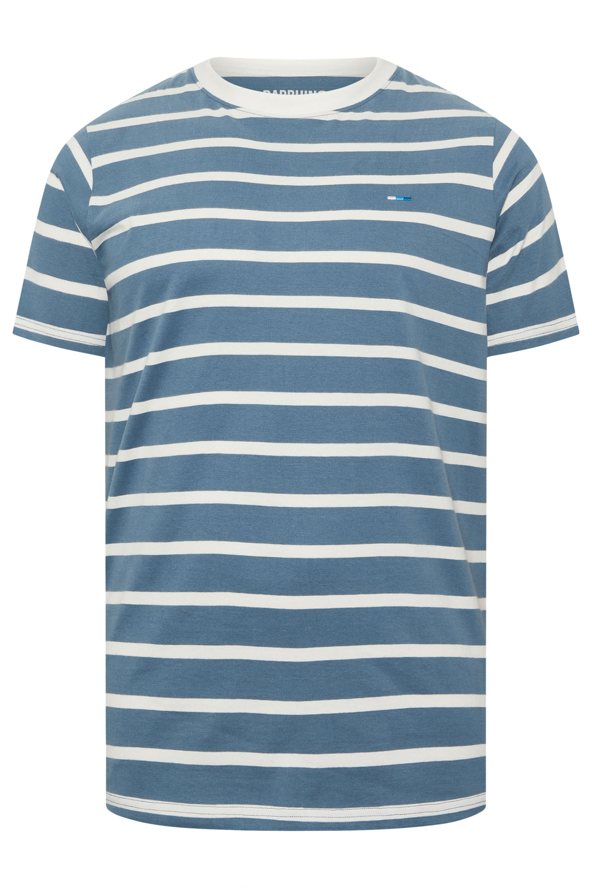 BadRhino Big & Tall Blue Stripe T-Shirt | BadRhino 5