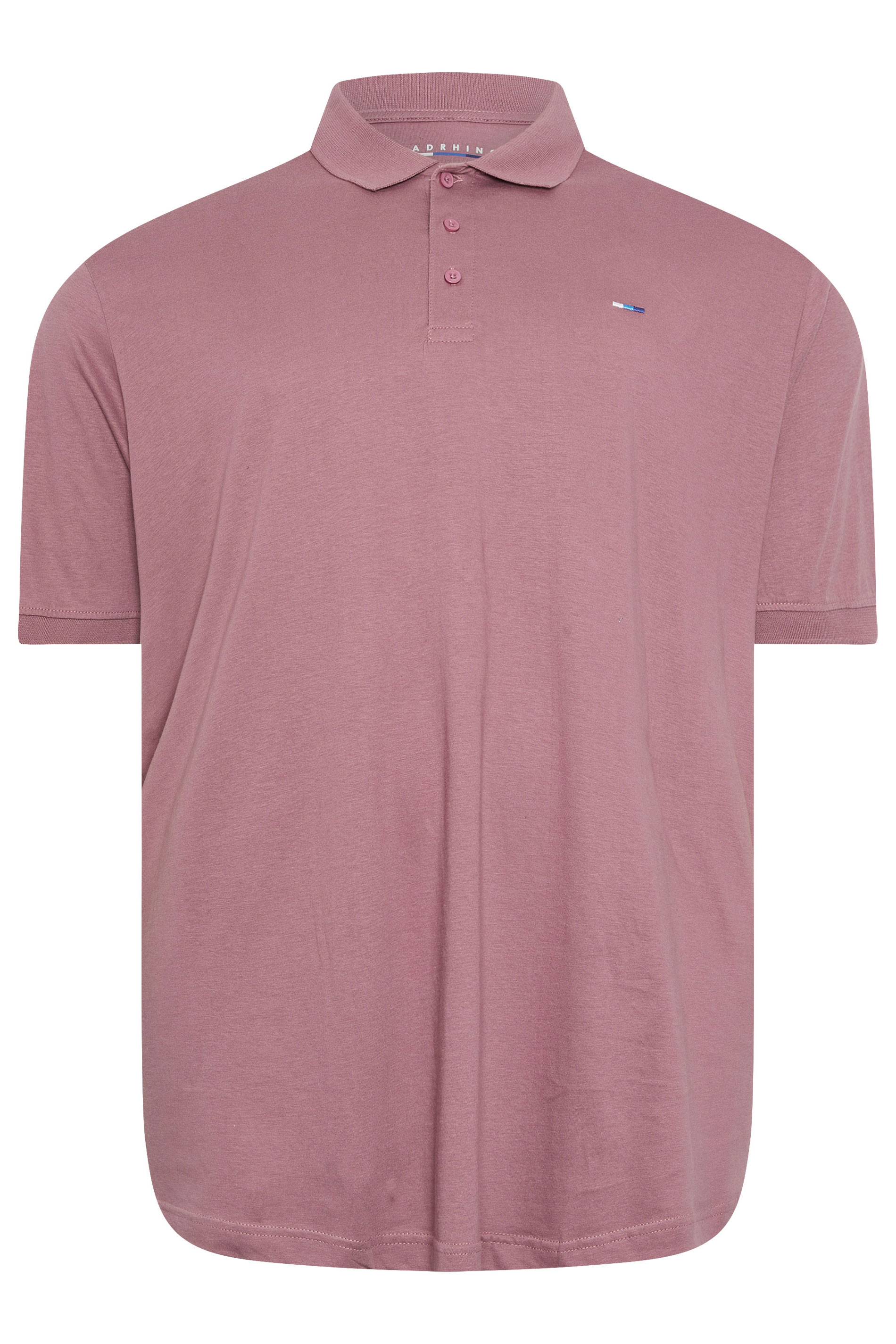 BadRhino Big & Tall Plum Purple Jersey Polo Shirt | BadRhino 6