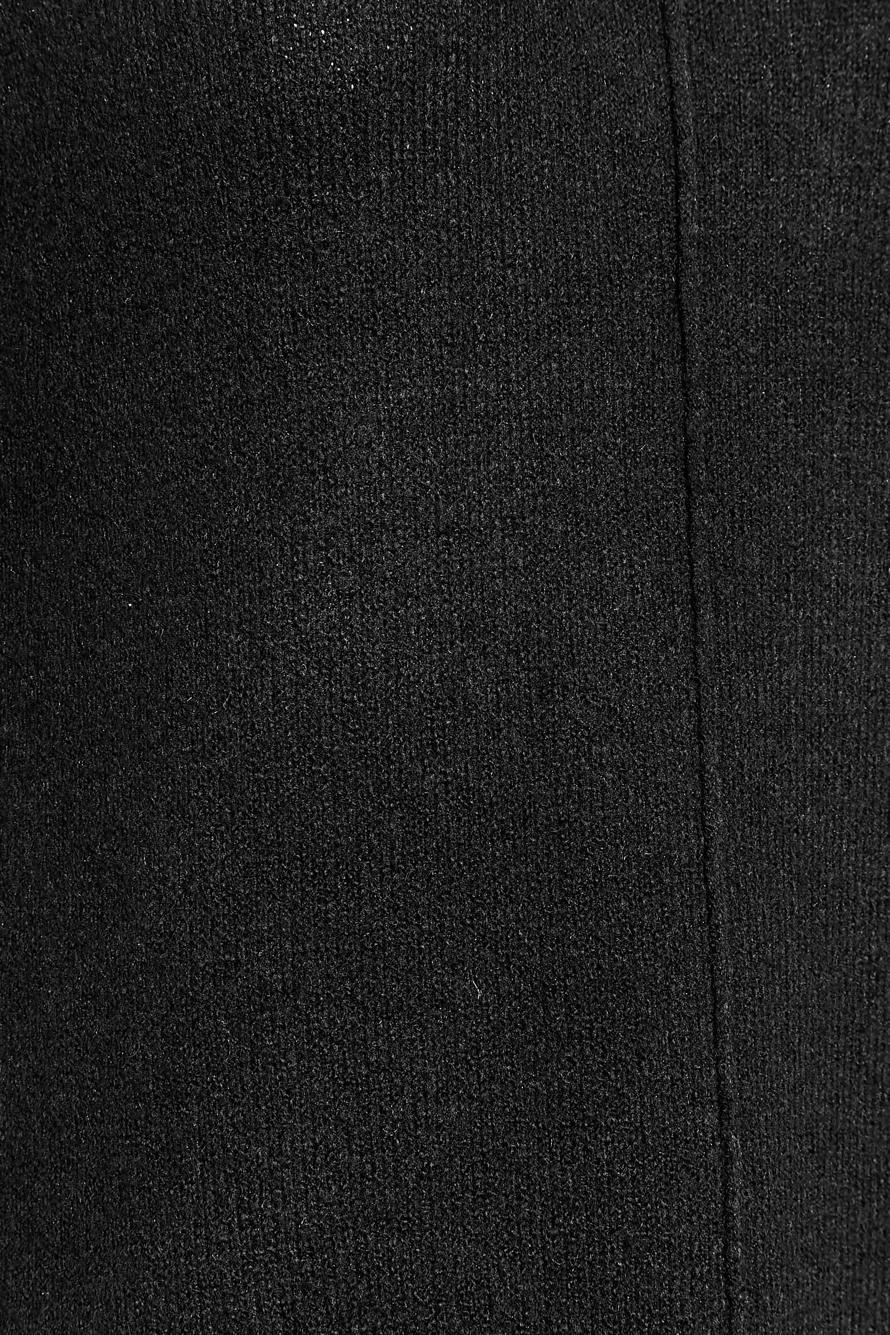 LTS Tall Women's Black Knitted Midi Dress | Long Tall Sally  5