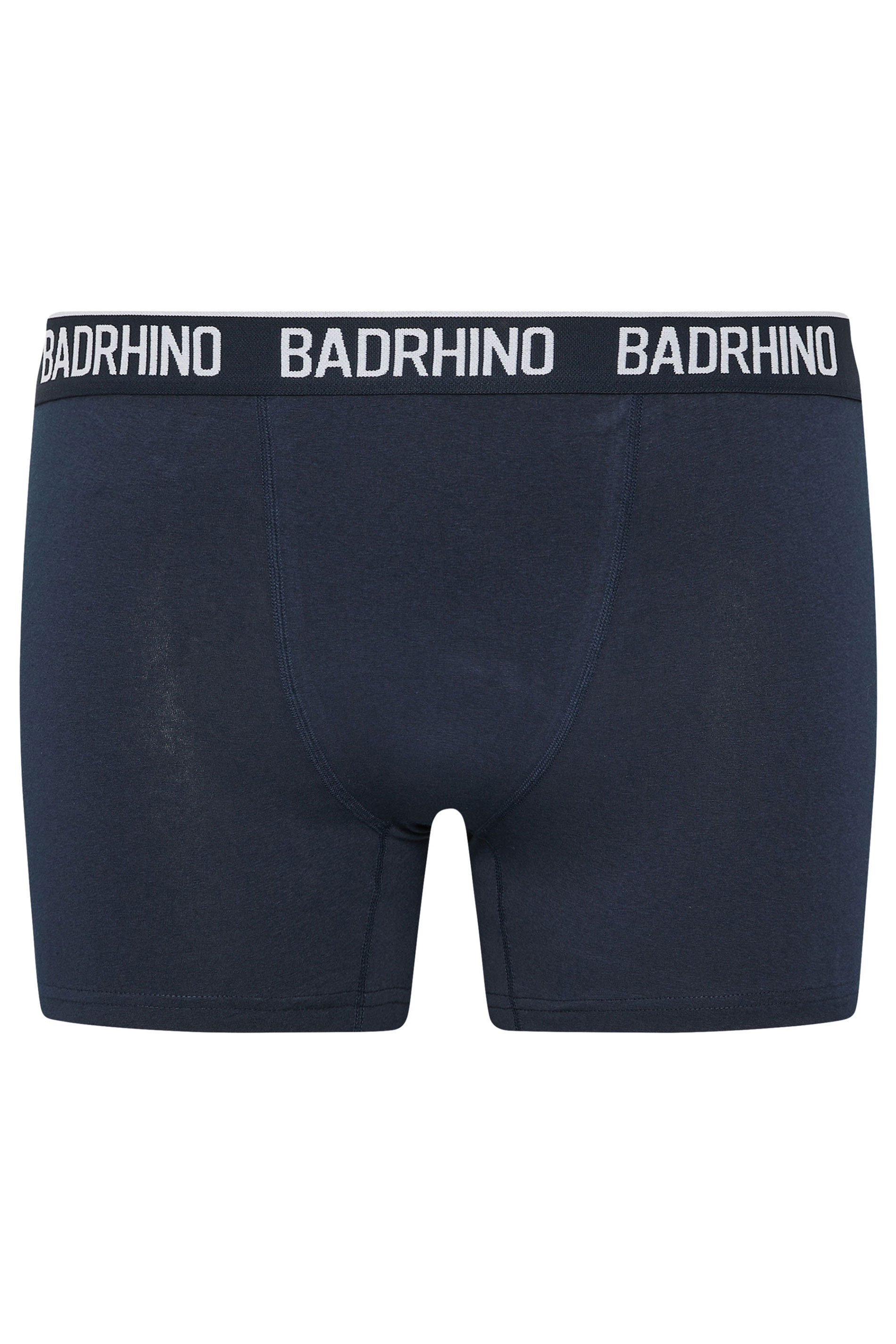 BadRhino 5 PACK Navy Blue/Grey/Green/Burnt Red/Black Boxers | BadRhino 8
