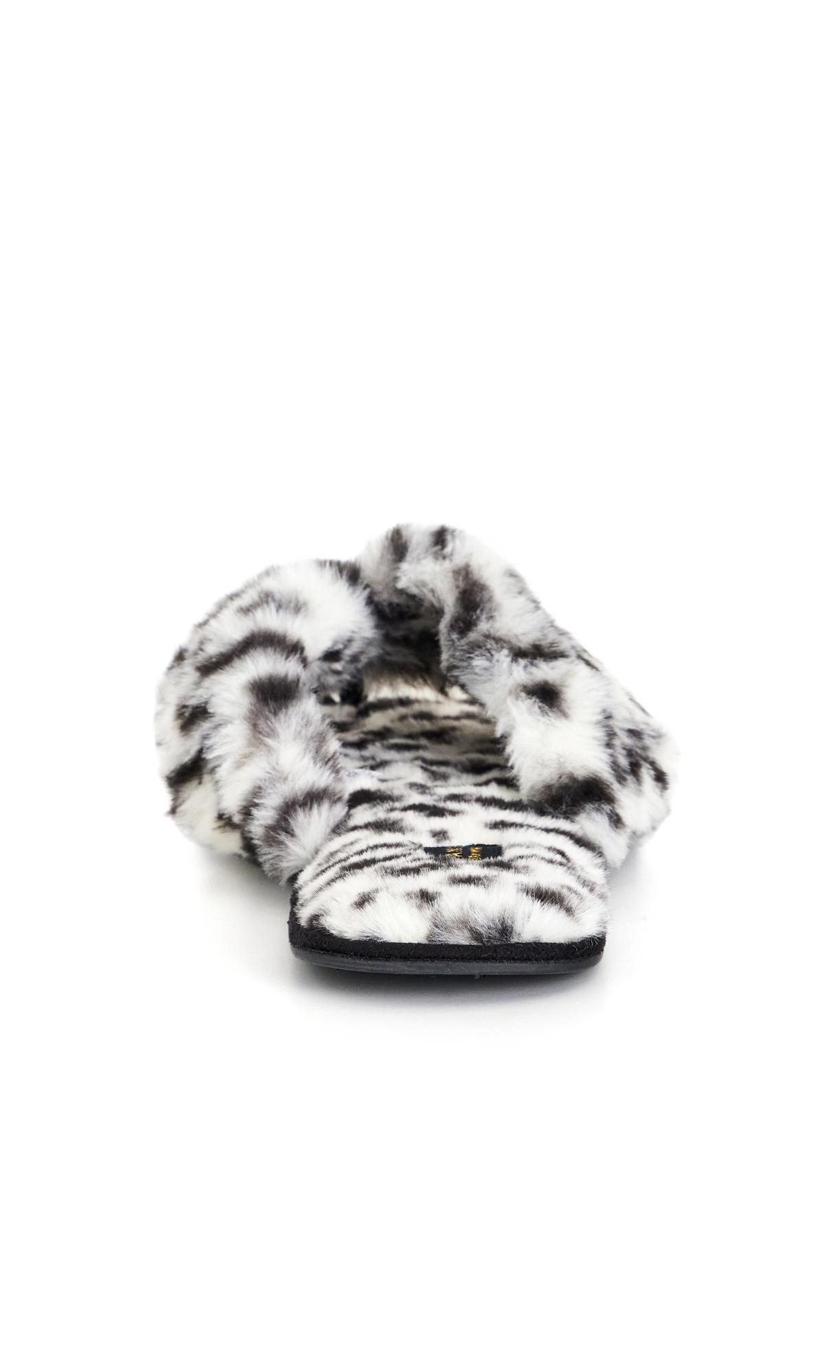 Extra Wide Fit Diana Leopard Print Slipper 4