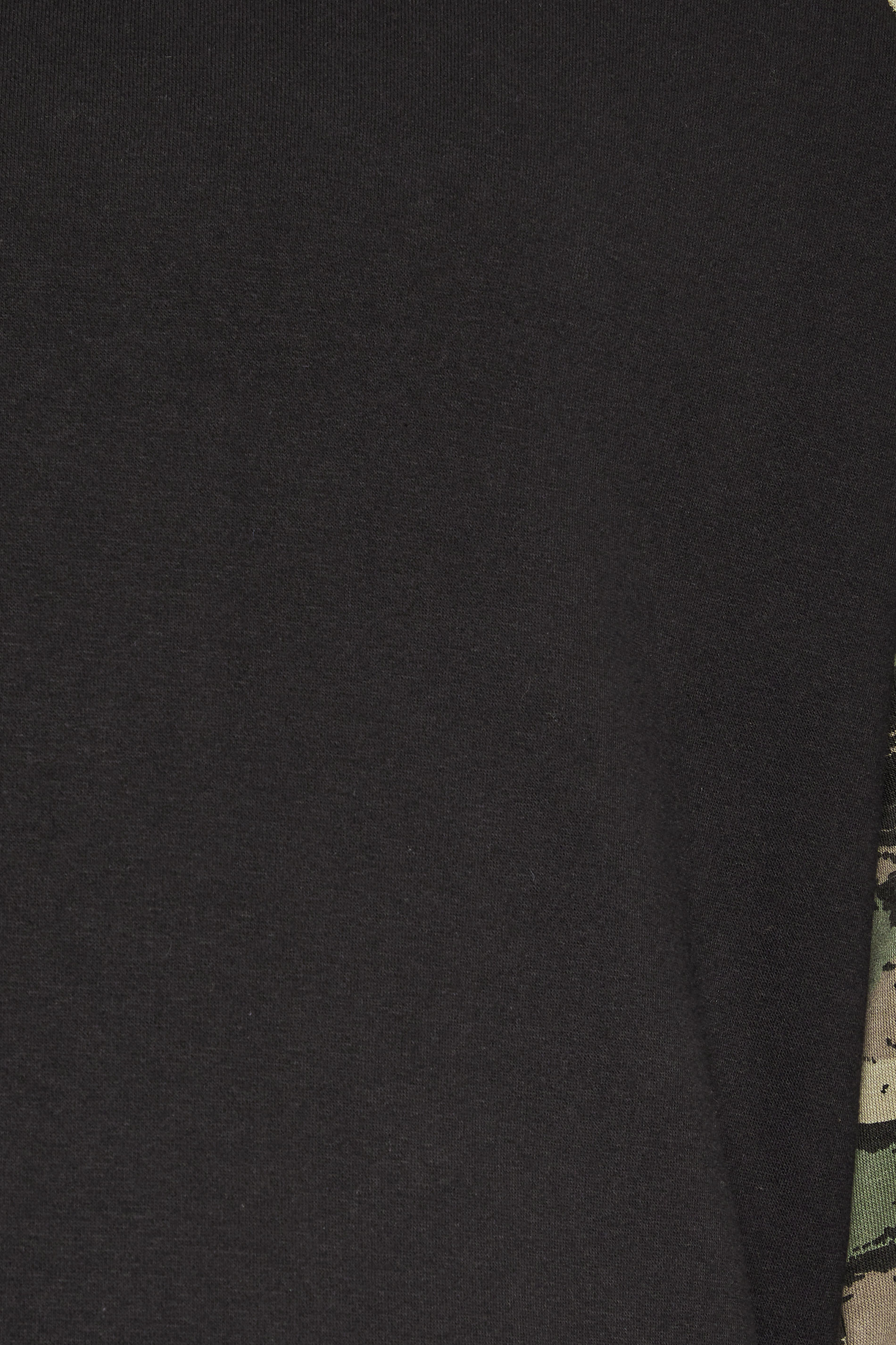 BadRhino Big & Tall Black & Green Camo Sleeve Raglan Sweatshirt | BadRhino 3