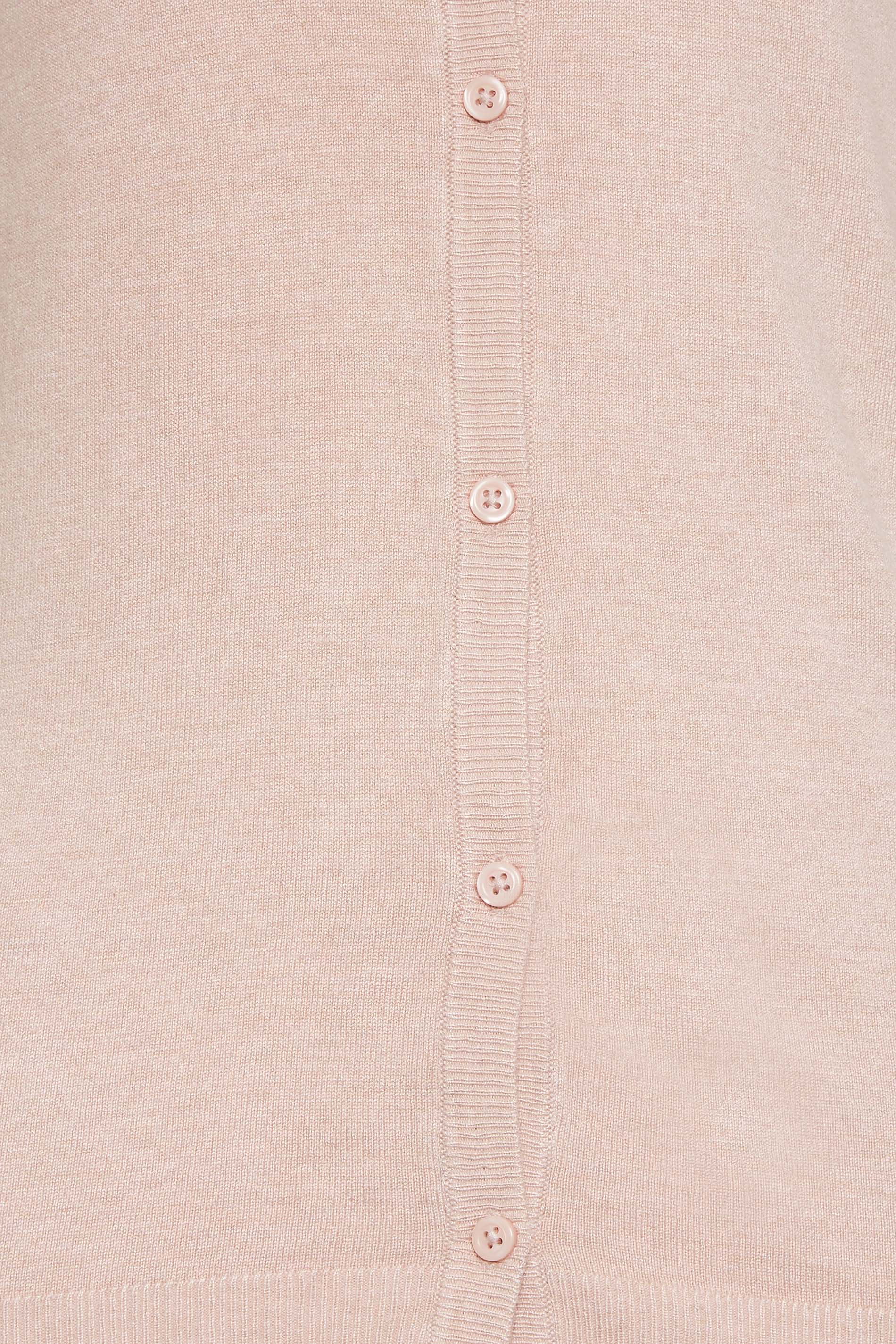LTS Tall Light Pink Womens Button Down Knit Cardigan | Long Tall Sally  5