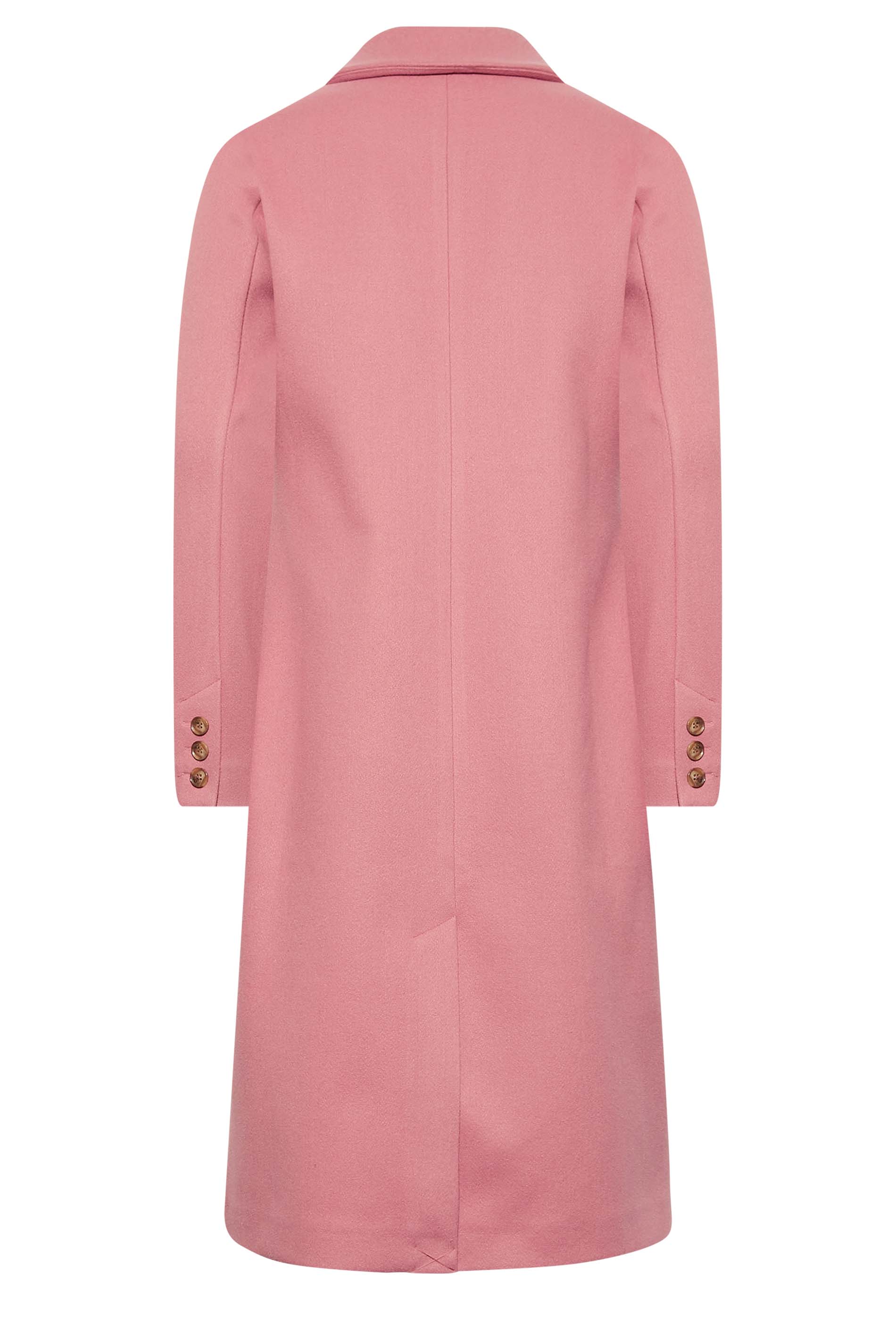 LTS Tall Women's Blush Pink Midi Formal Coat | Long Tall Sally