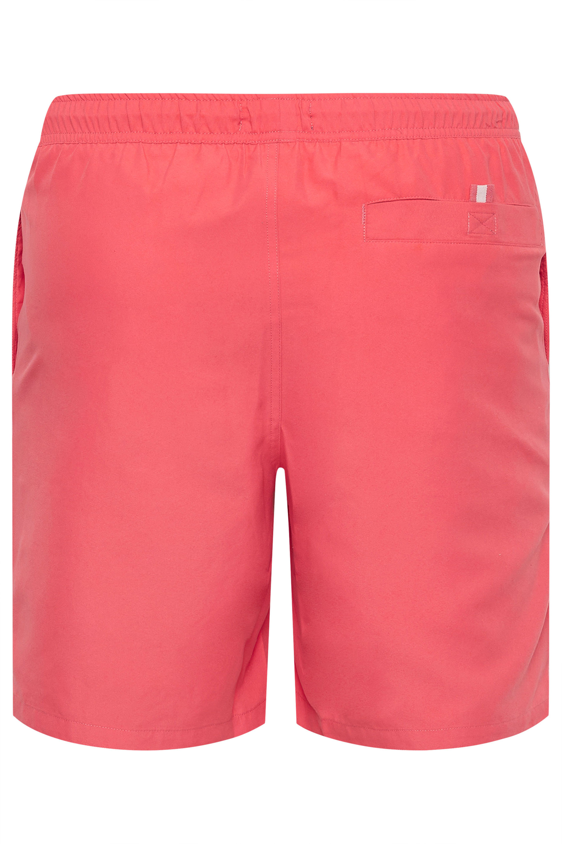 BadRhino Big & Tall Pink Swim Shorts | BadRhino 5