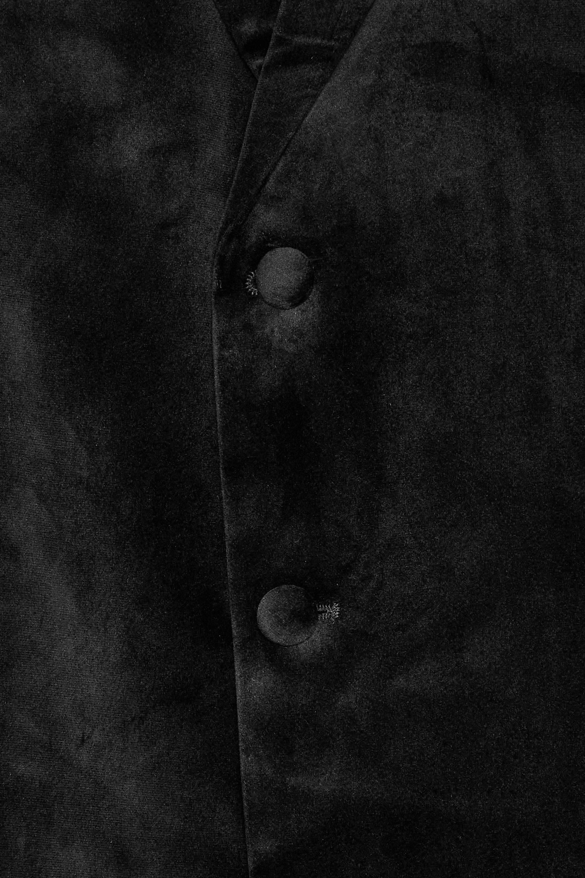 BadRhino Big & Tall Black Tailored Velvet Blazer | BadRhino 6