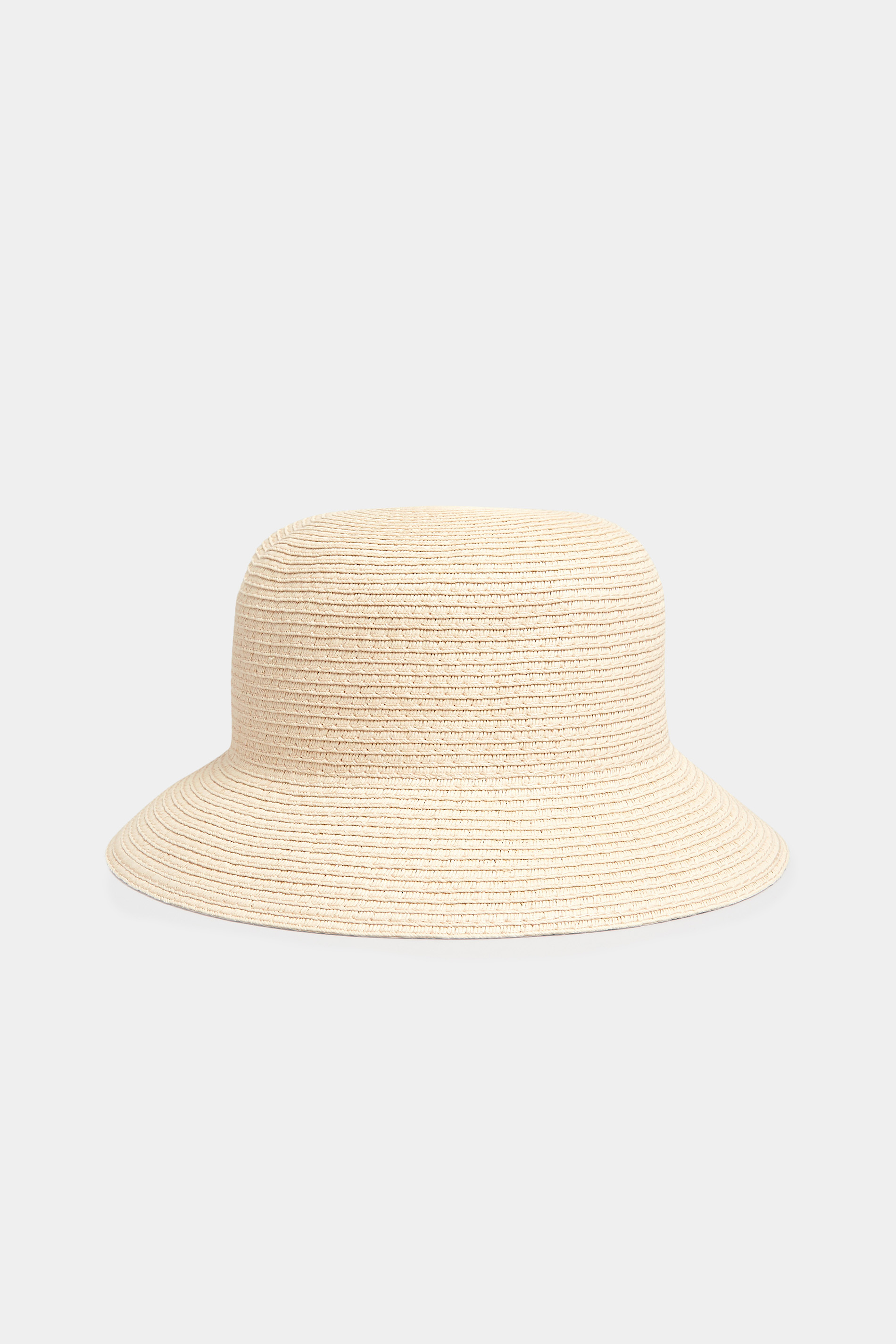 Cream Straw Bucket Hat | Yours Clothing 2