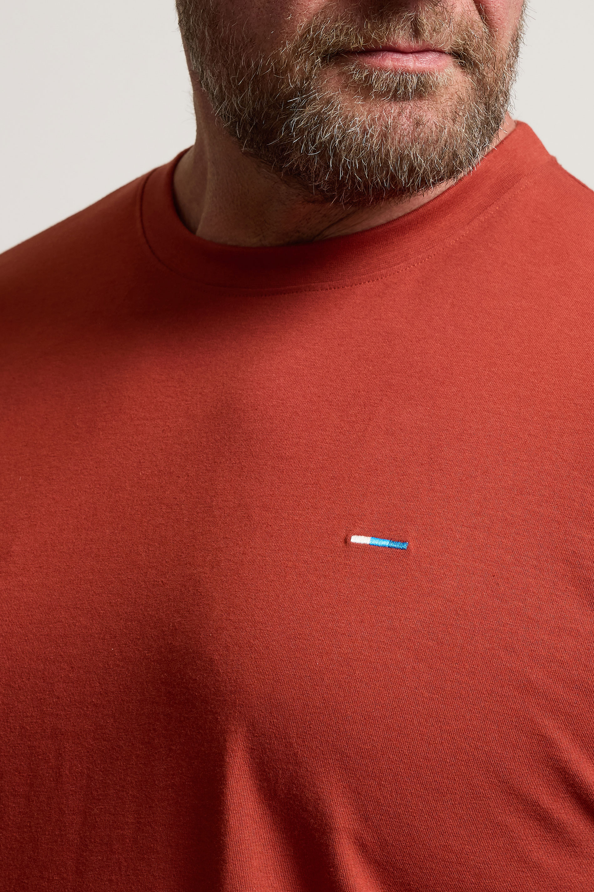 BadRhino Big & Tall Burnt Red Extra Long Core T-Shirt | BadRhino 4