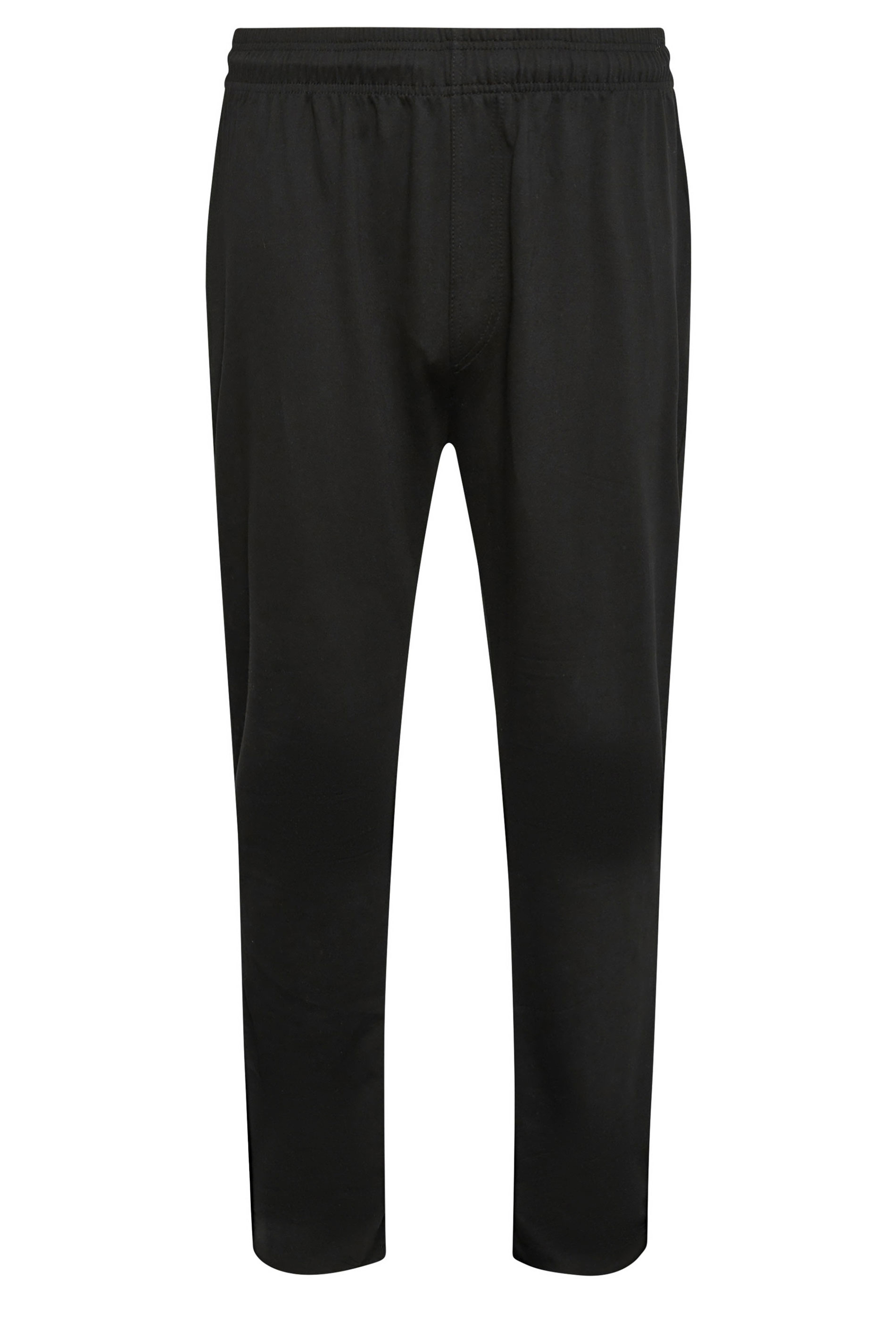 D555 Big & Tall Black 'Rory' Fleece Jogger | BadRhino 3