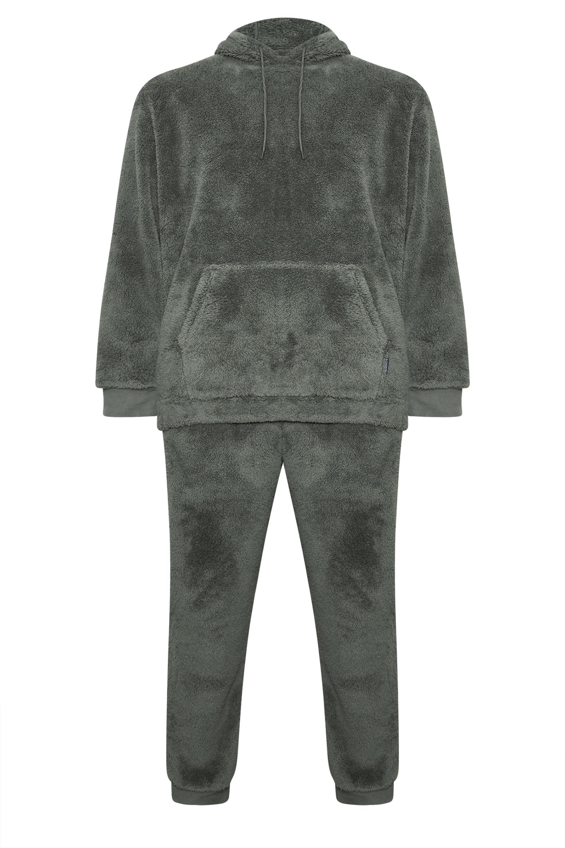 BadRhino Big & Tall Charcoal Grey Borg Lounge Set | BadRhino 6