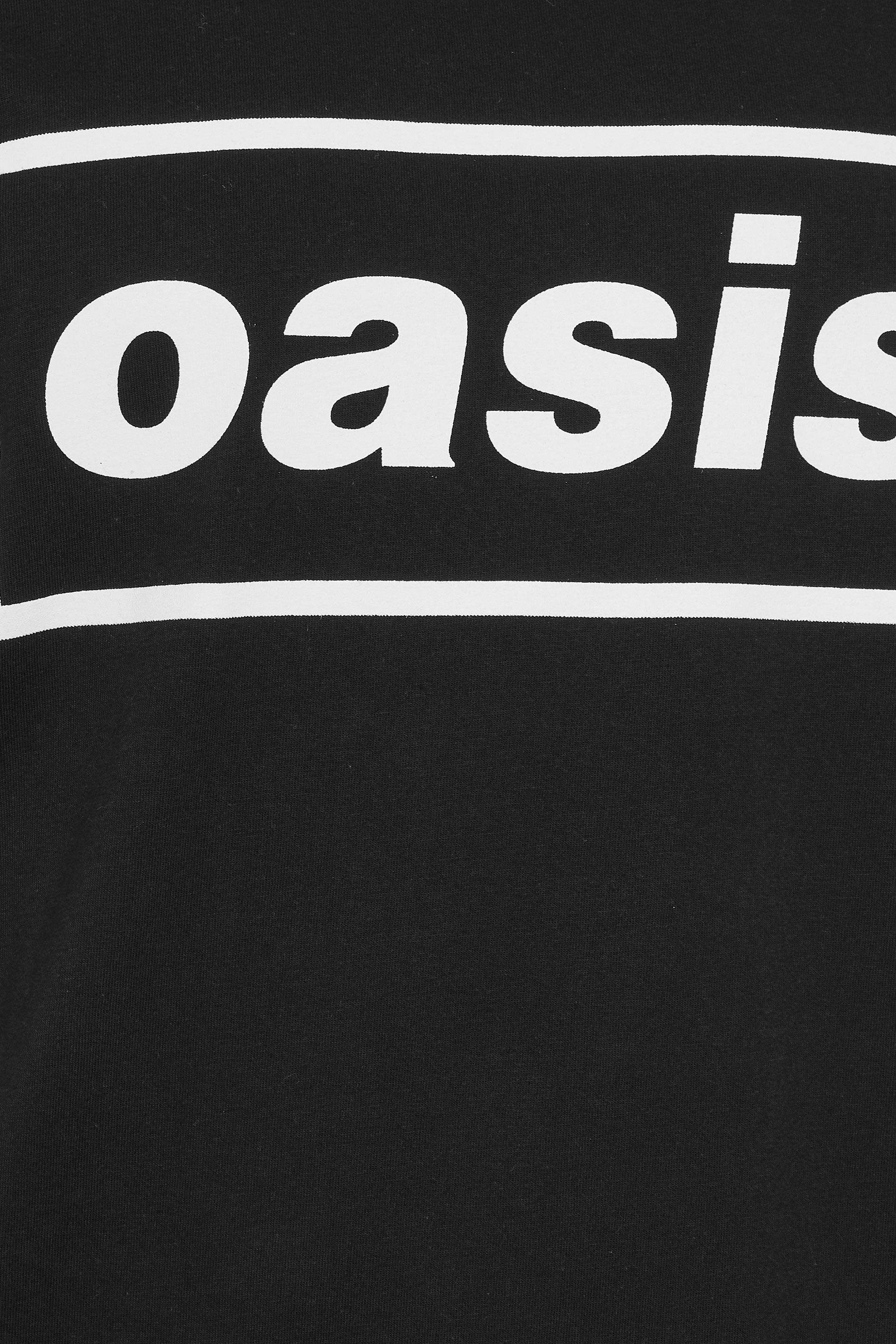 BadRhino Big & Tall Black Printed Oasis T-Shirt | BadRhino 5