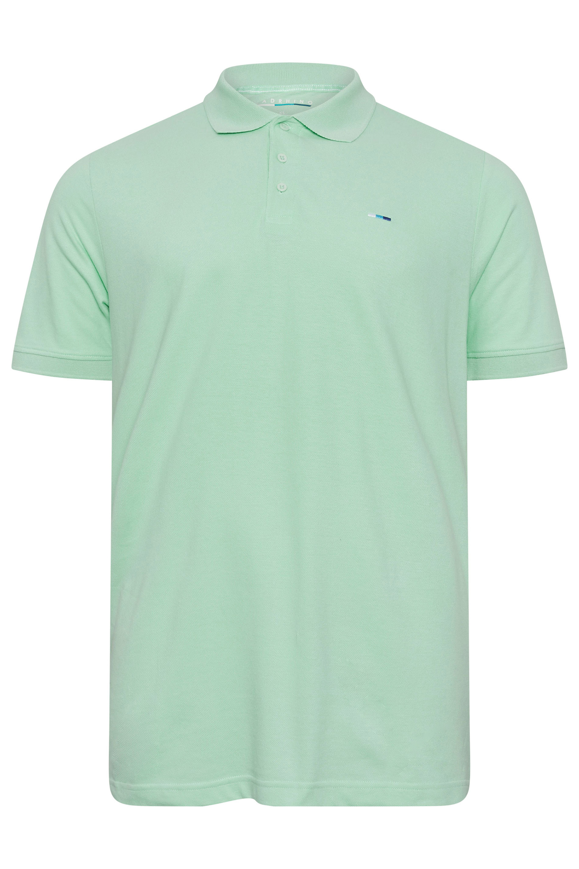 BadRhino Big & Tall Green Polo Shirt | BadRhino 4