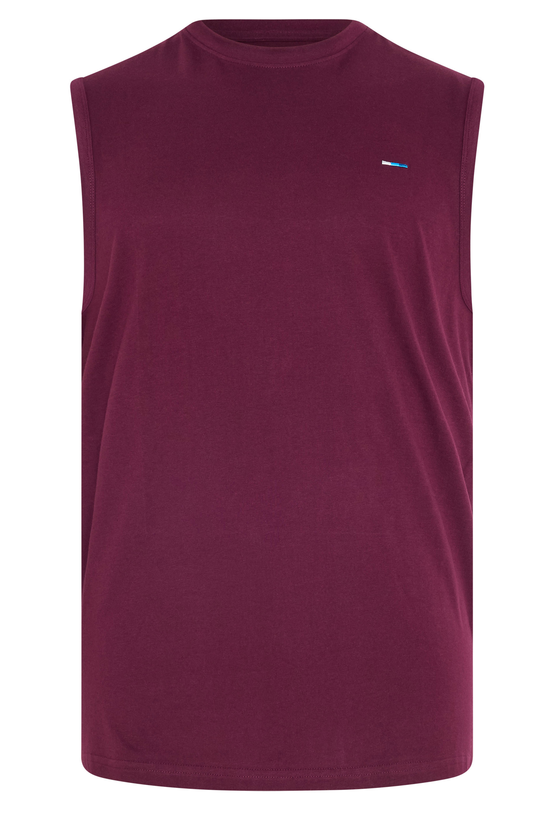 BadRhino Big & Tall Black/Navy/Blue/Burgundy/Khaki 5 Pack Extra Long Muscle Vests | BadRhino 1