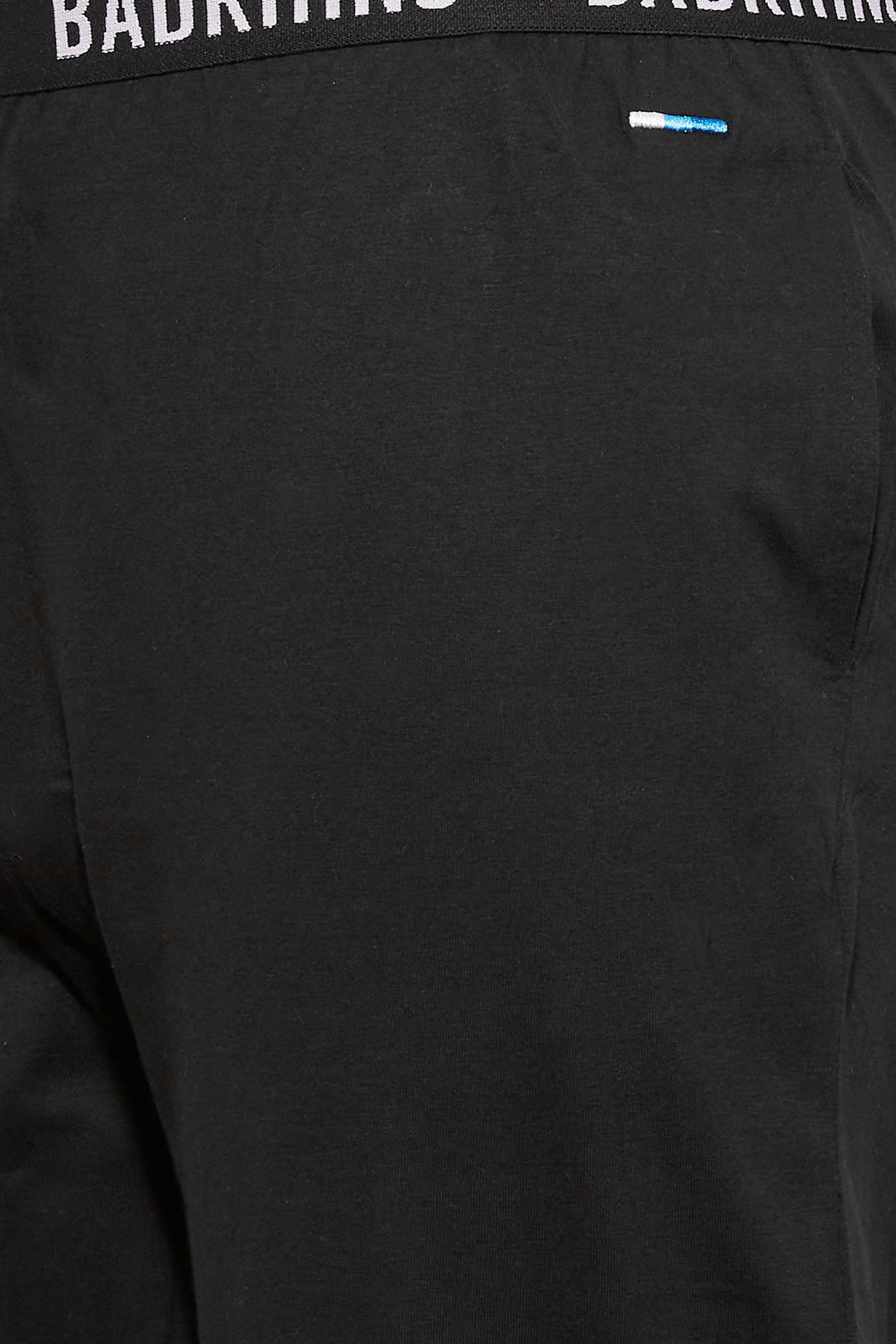 BadRhino Big & Tall Black Lounge Trousers | BadRhino 5