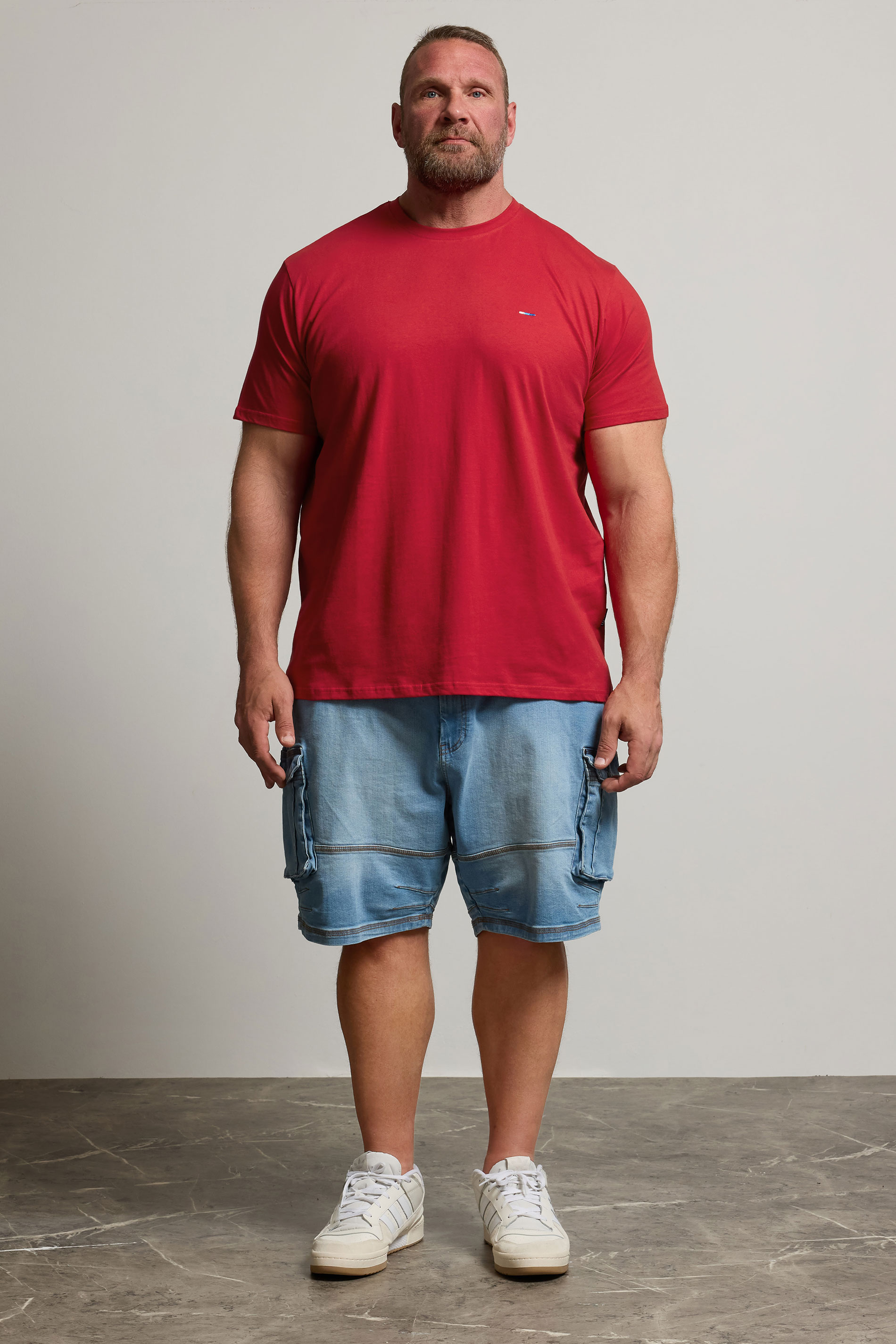 BadRhino Big & Tall Dark Red Core T-Shirt | BadRhino 2