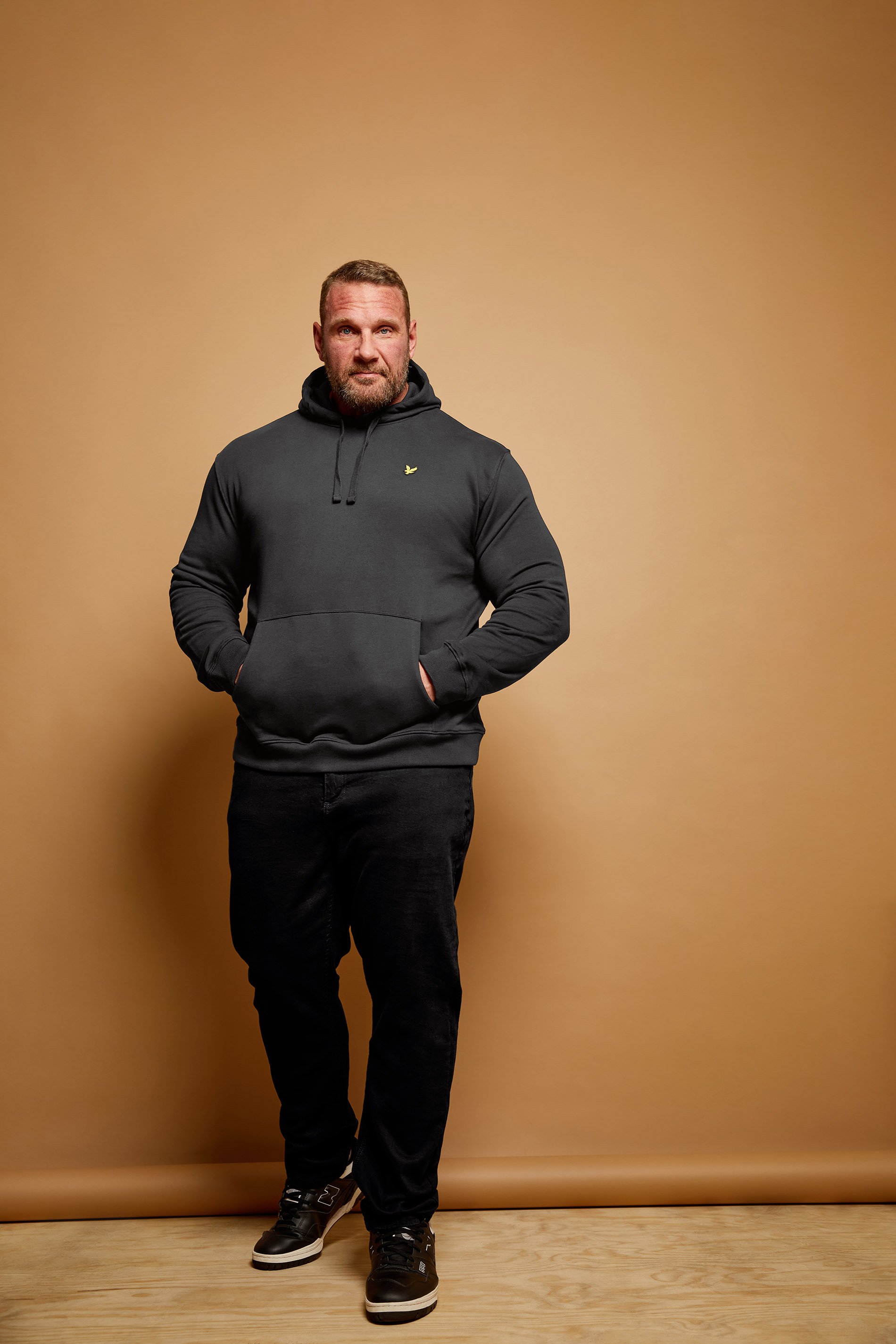 LYLE & SCOTT Black Hoodie | BadRhino 1