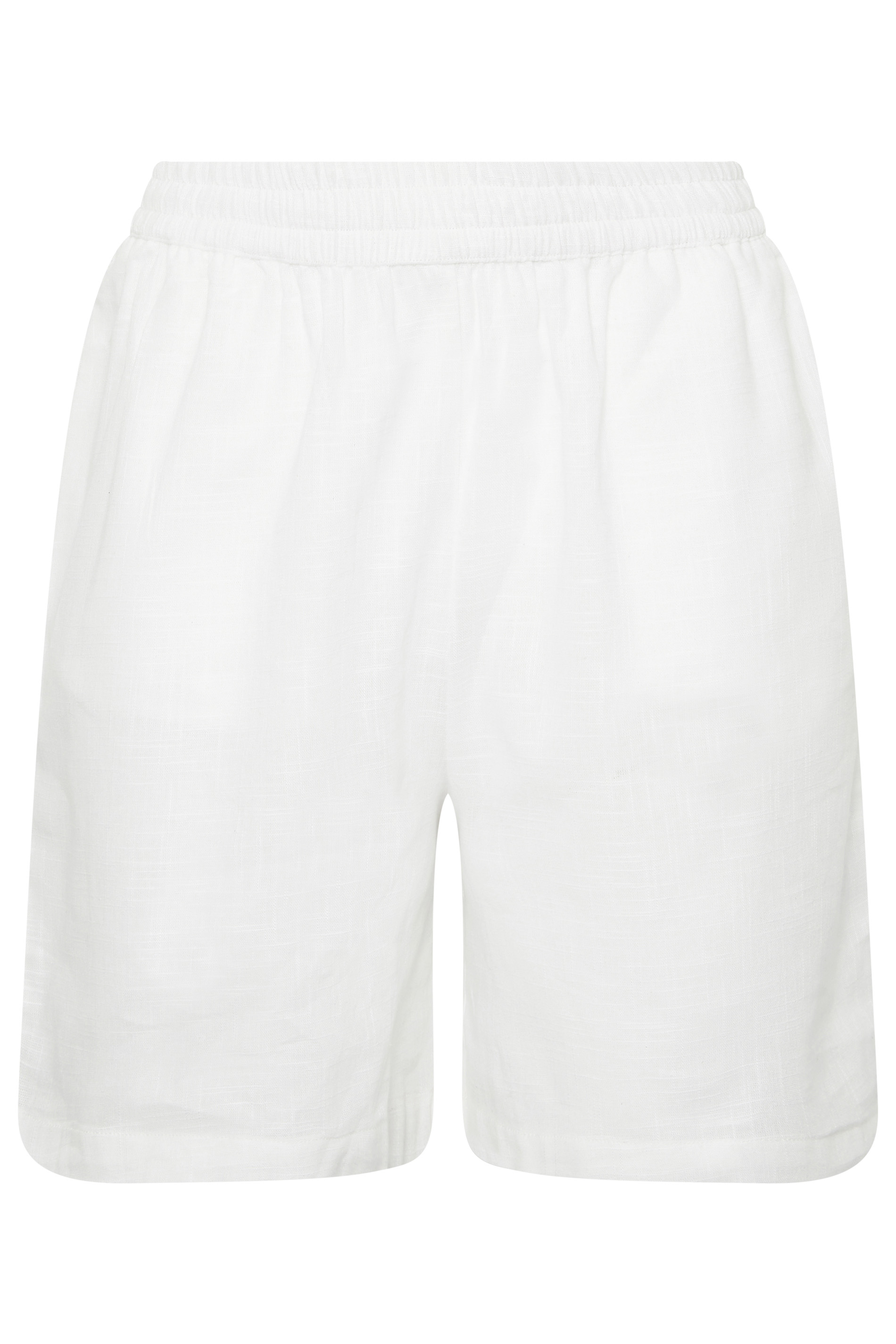 LTS Tall Women's White Cotton Shorts | Long Tall Sally