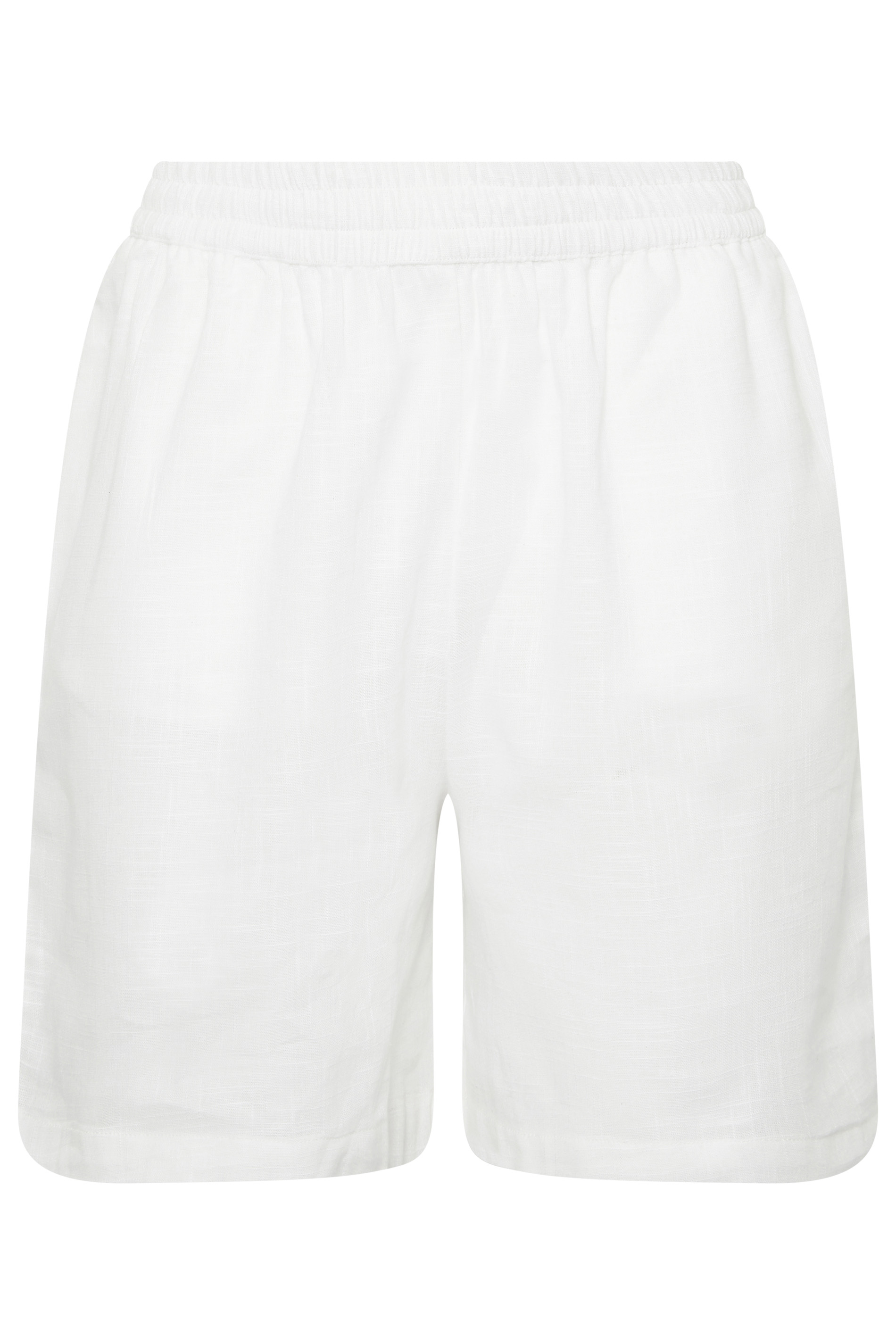 LTS Tall Women's White Cotton Shorts | Long Tall Sally 6