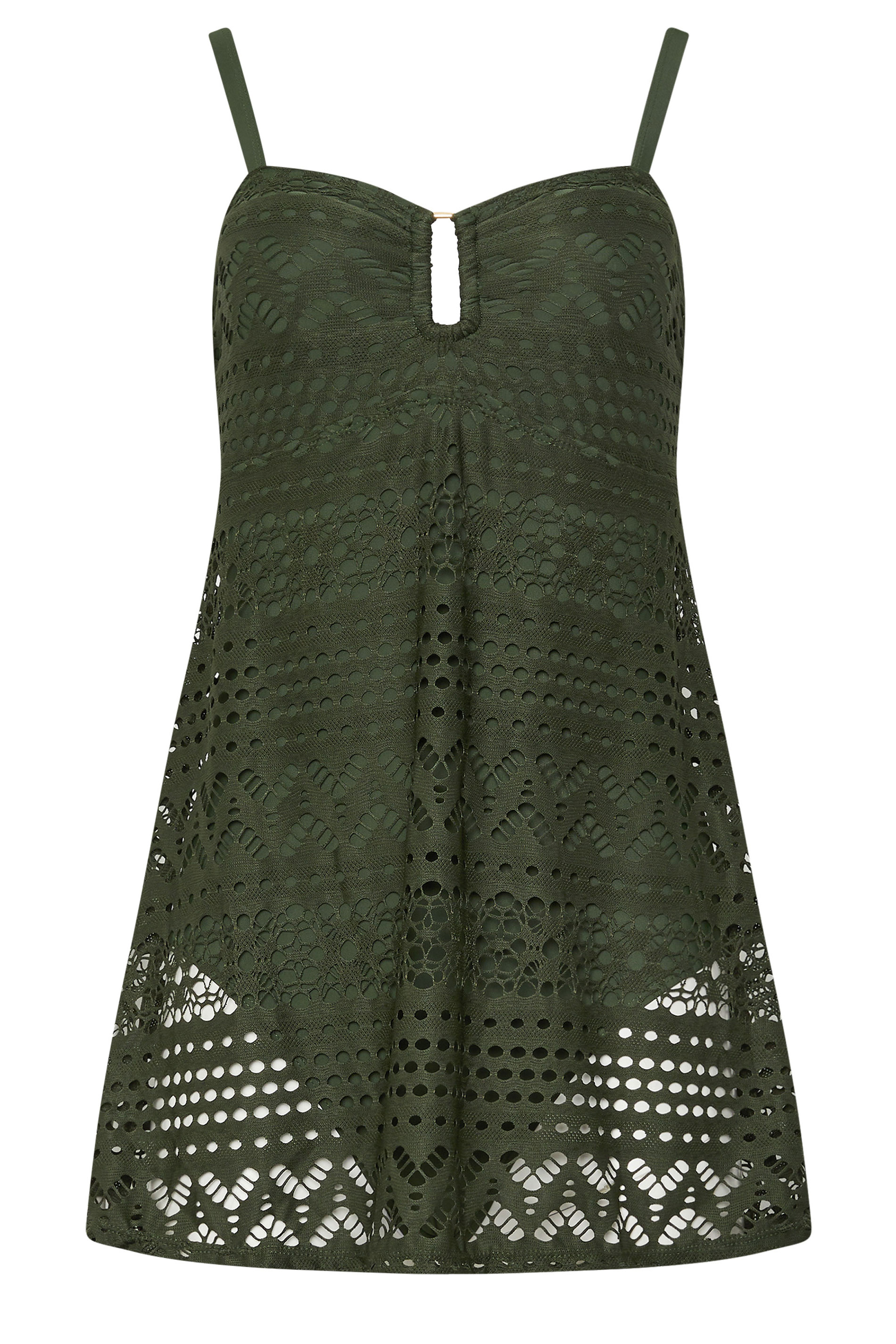 LTS Tall Green Crochet Swimskirt | Long Tall Sally  5