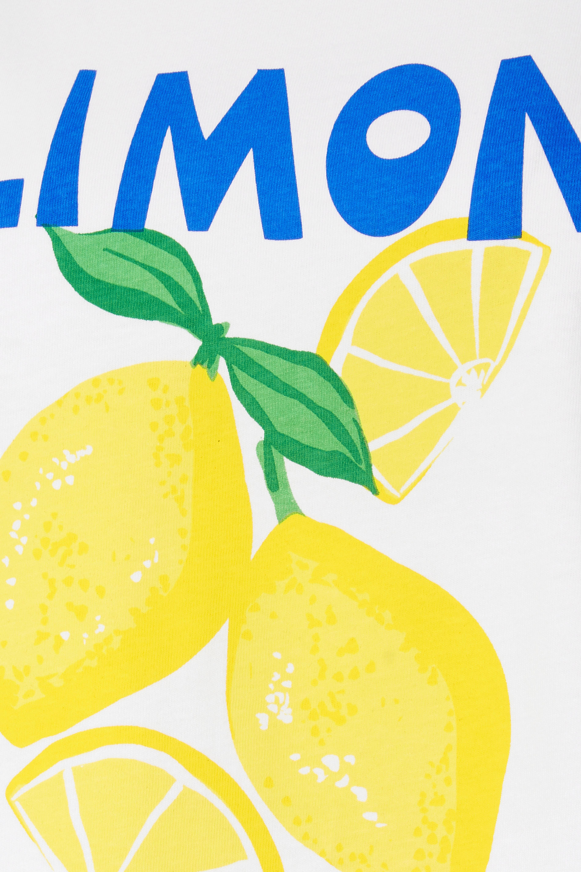 LTS Tall White Cotton 'Limoncello' Graphic T-Shirt | Long Tall Sally 6