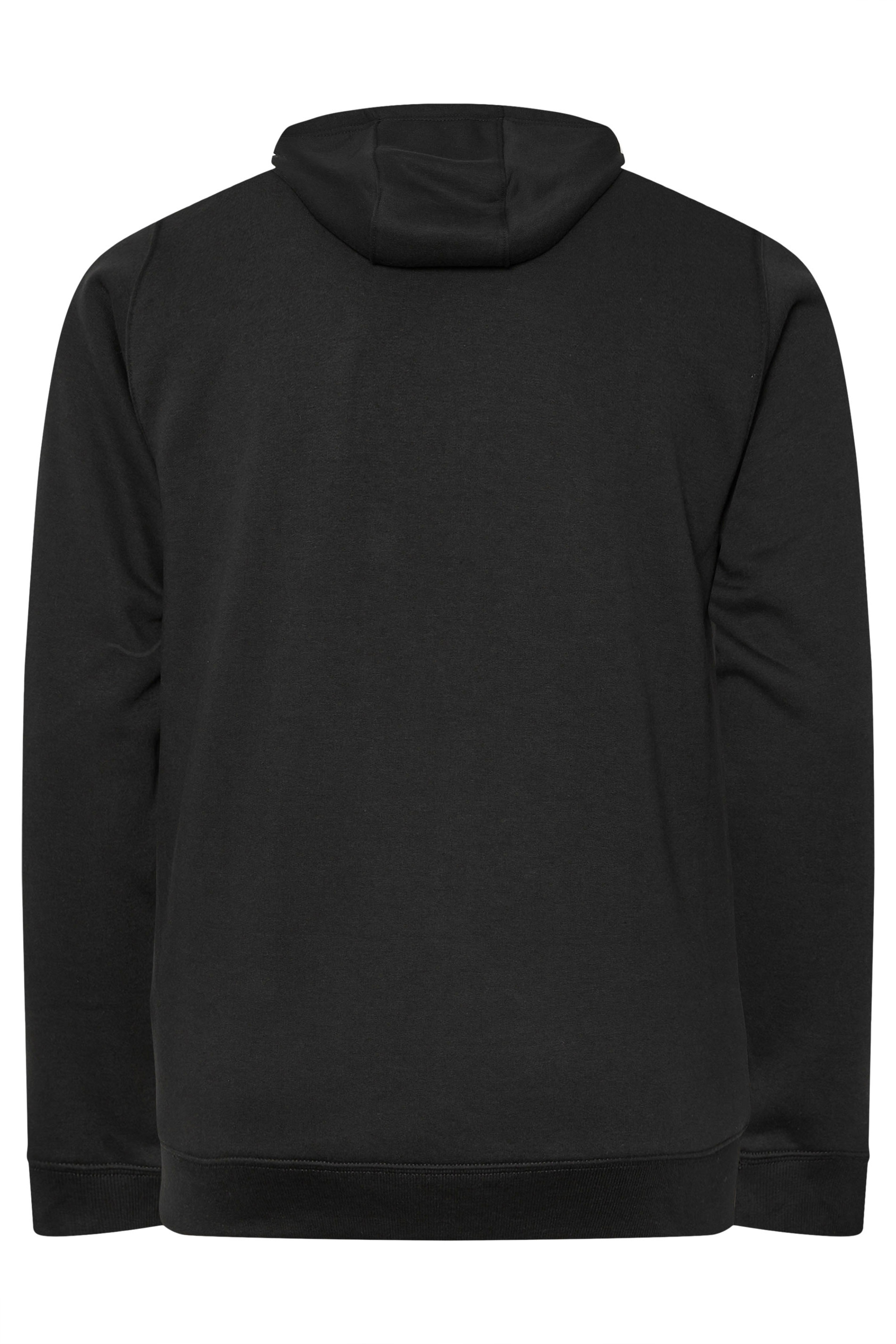 BadRhino Big & Tall Black Worldwide Hoodie 6