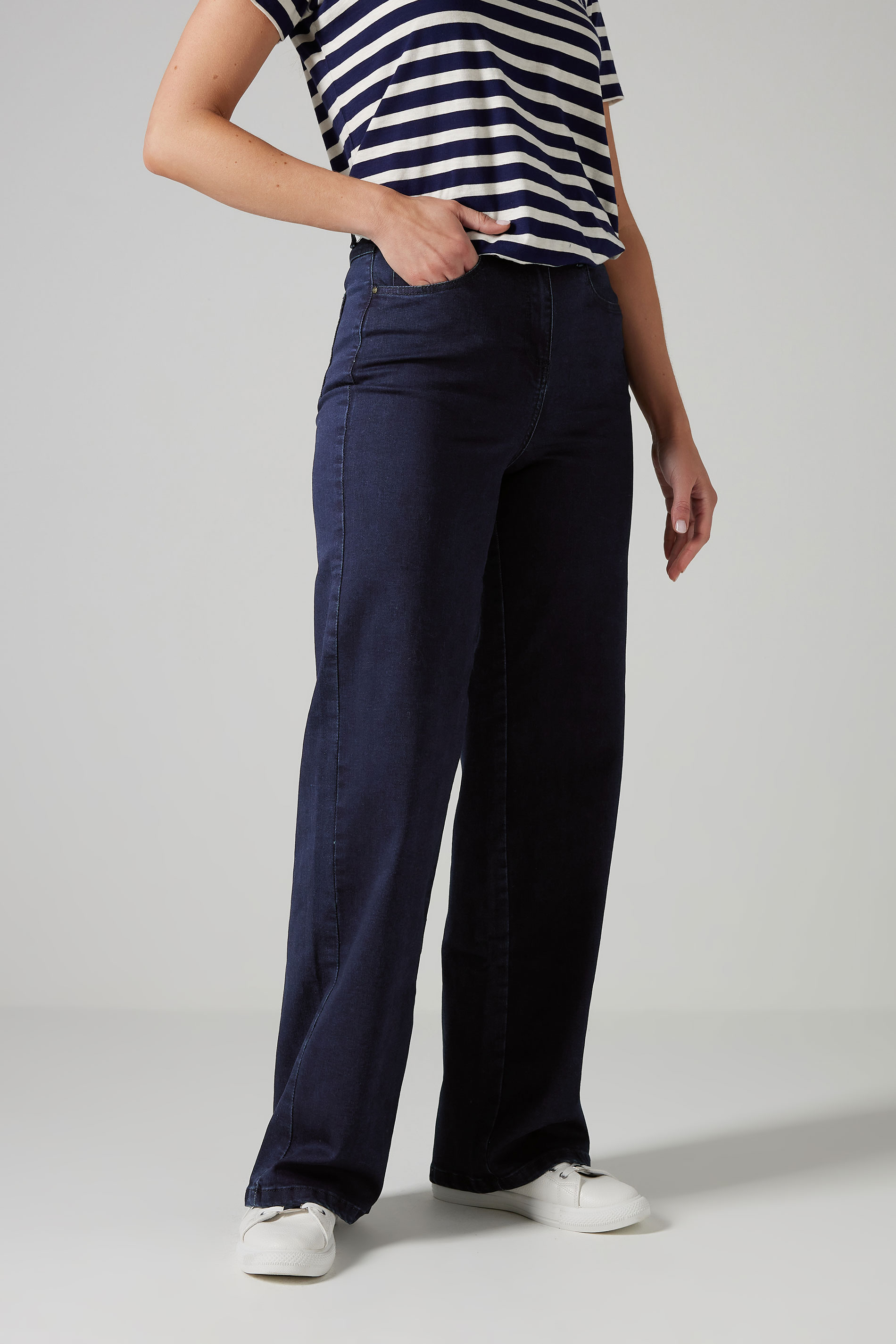 デニム・ジーパン Mother Indigo Blue Wide-Leg Jeans MOTHER Wide Leg Jeans | Nordstrom