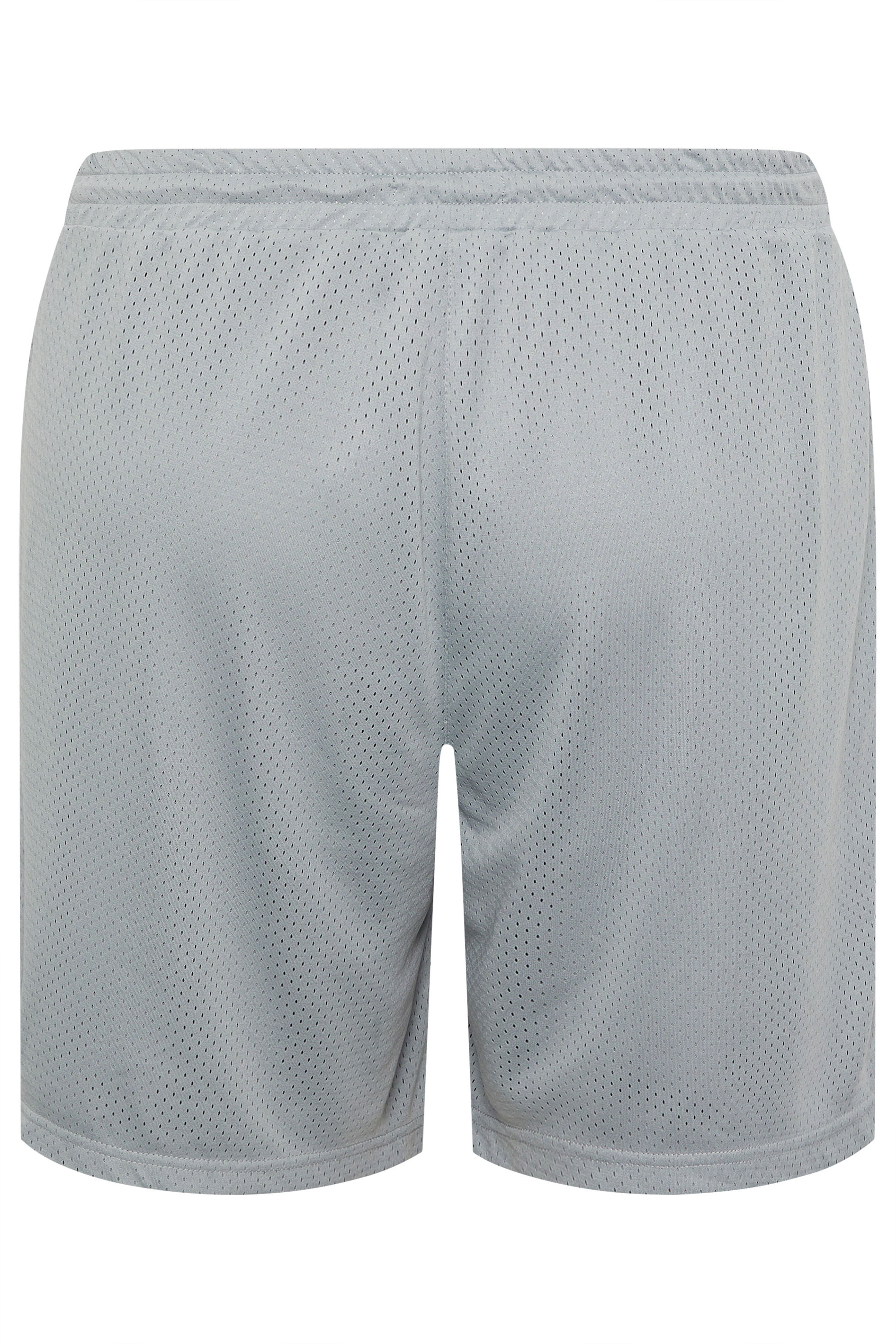 BadRhino Big & Tall Light Grey Lightweight Mesh Shorts | BadRhino 2