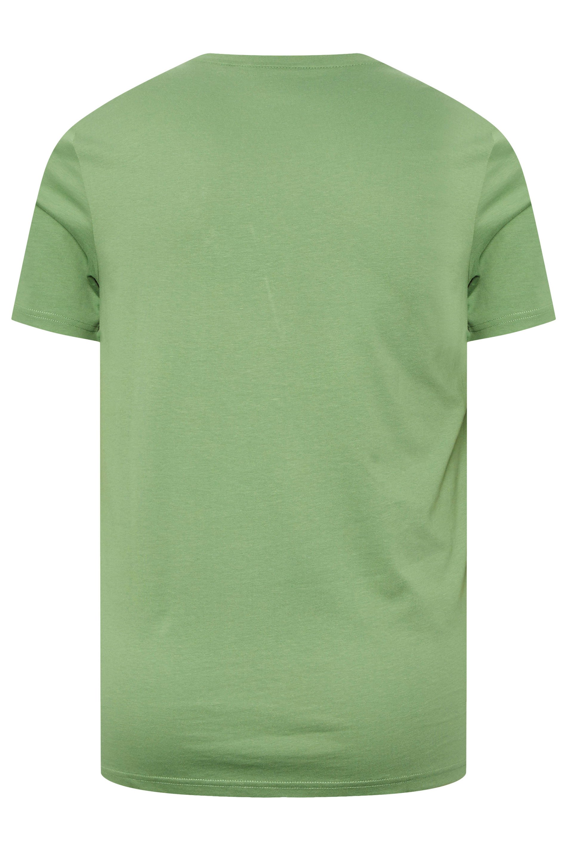 LYLE & SCOTT Big & Tall Green Core T-Shirt | BadRhino 4