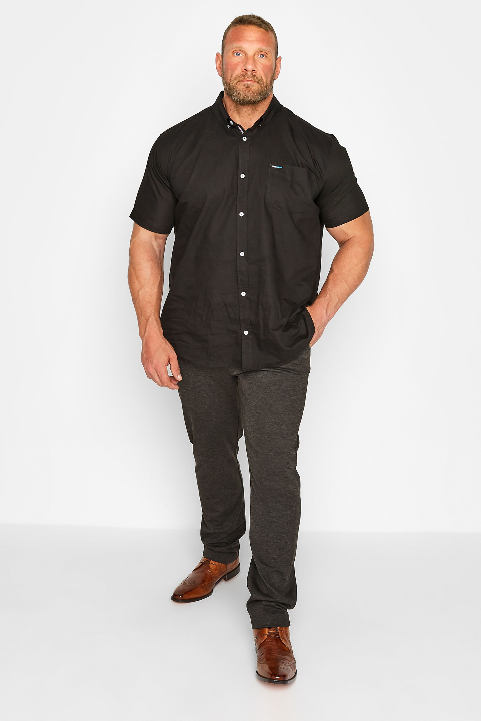 BadRhino Charcoal Grey Stretch Trousers | BadRhino 4