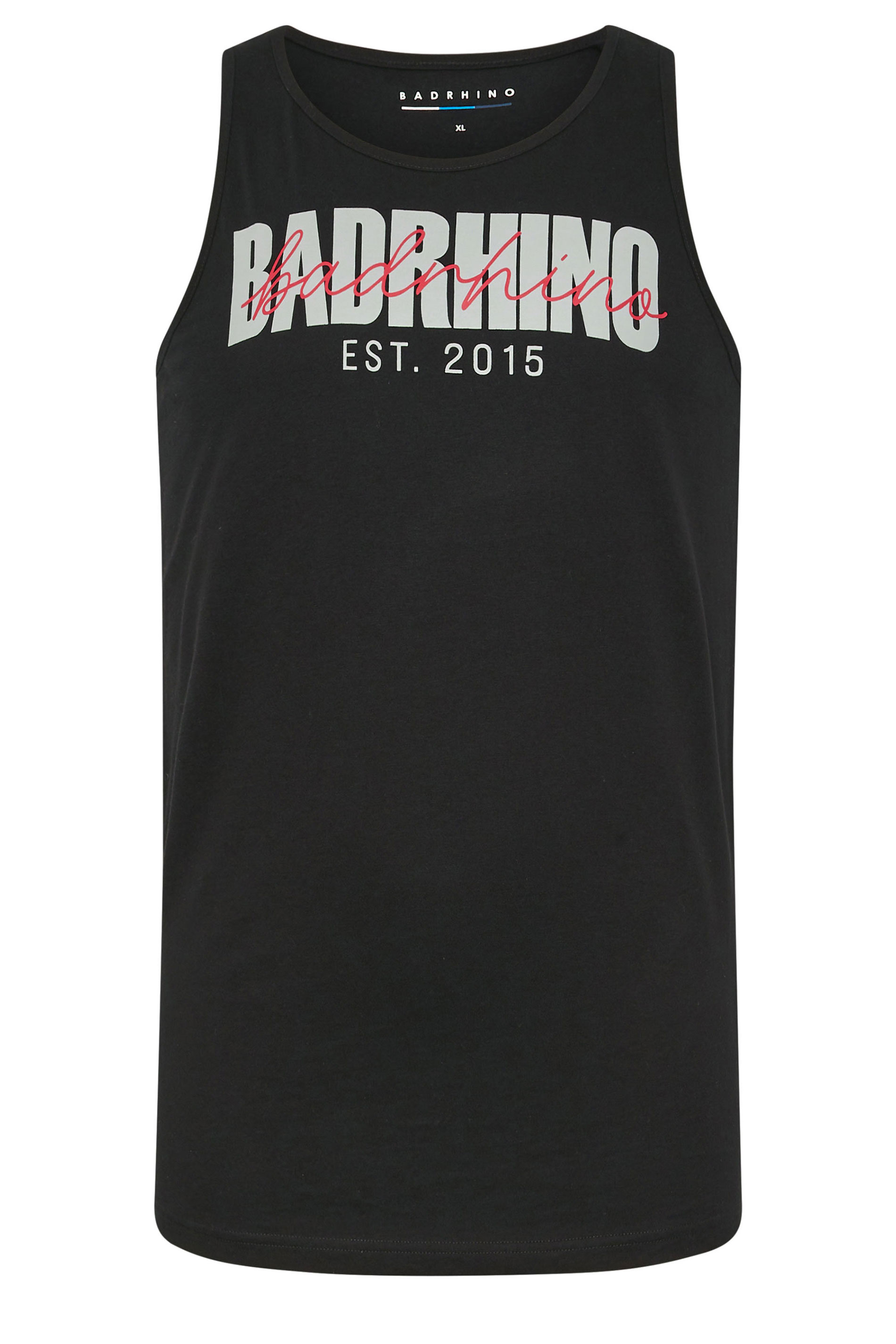 BadRhino Big & Tall 2 PACK Black & Green Scripted Vest | BadRhino 10