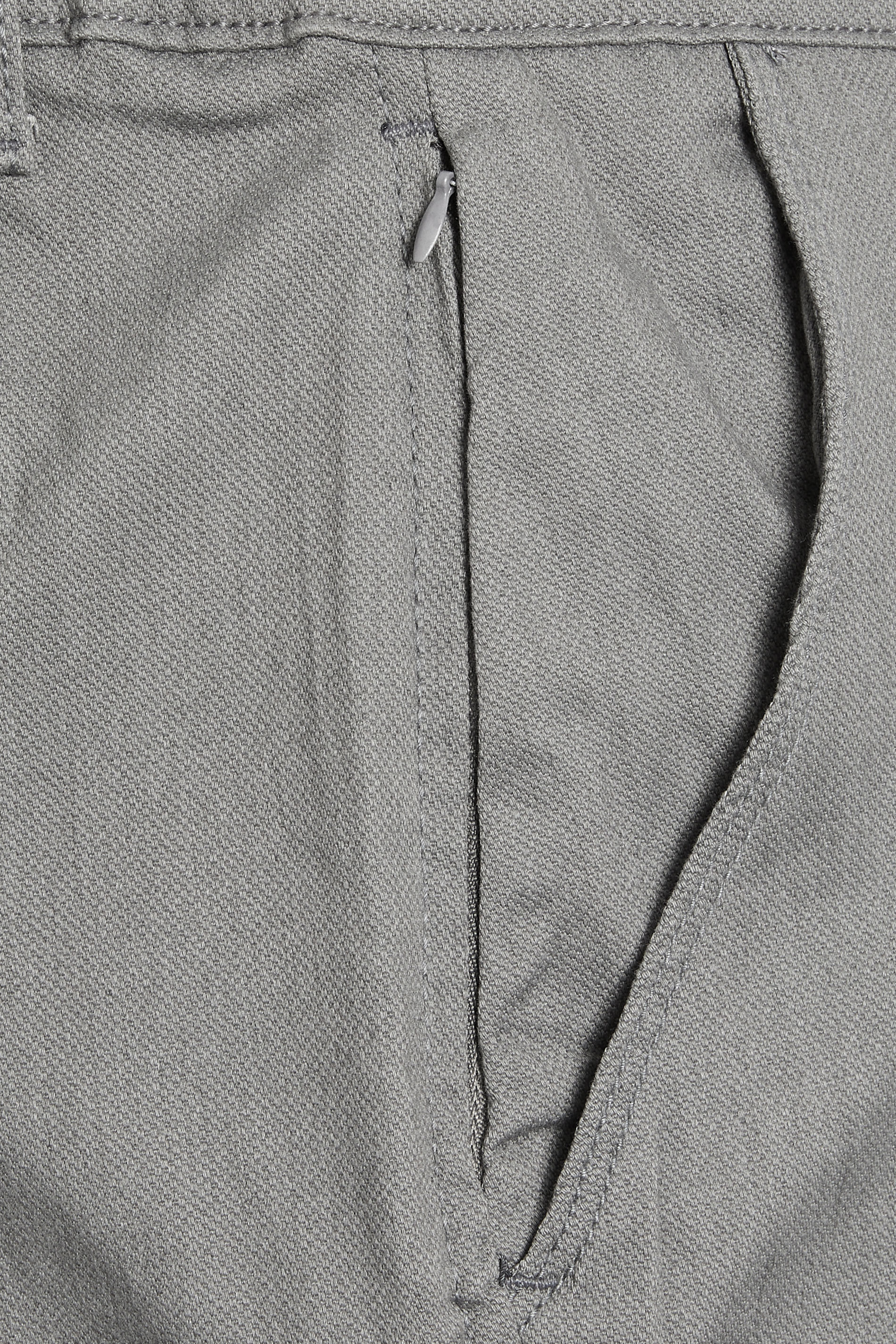 KAM Big & Tall Grey Smart Stretch Shorts | BadRhino 3