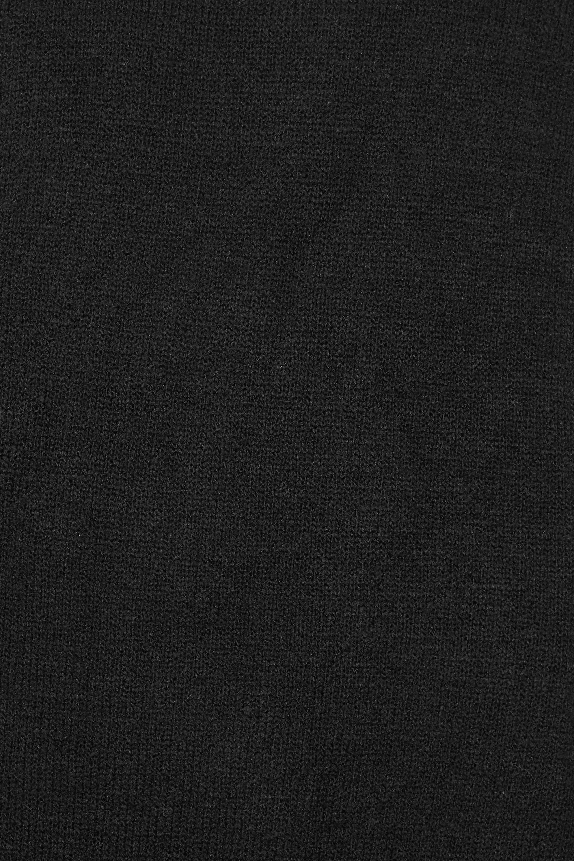 JACK & JONES Big & Tall Black Crew Neck Jumper | BadRhino 2