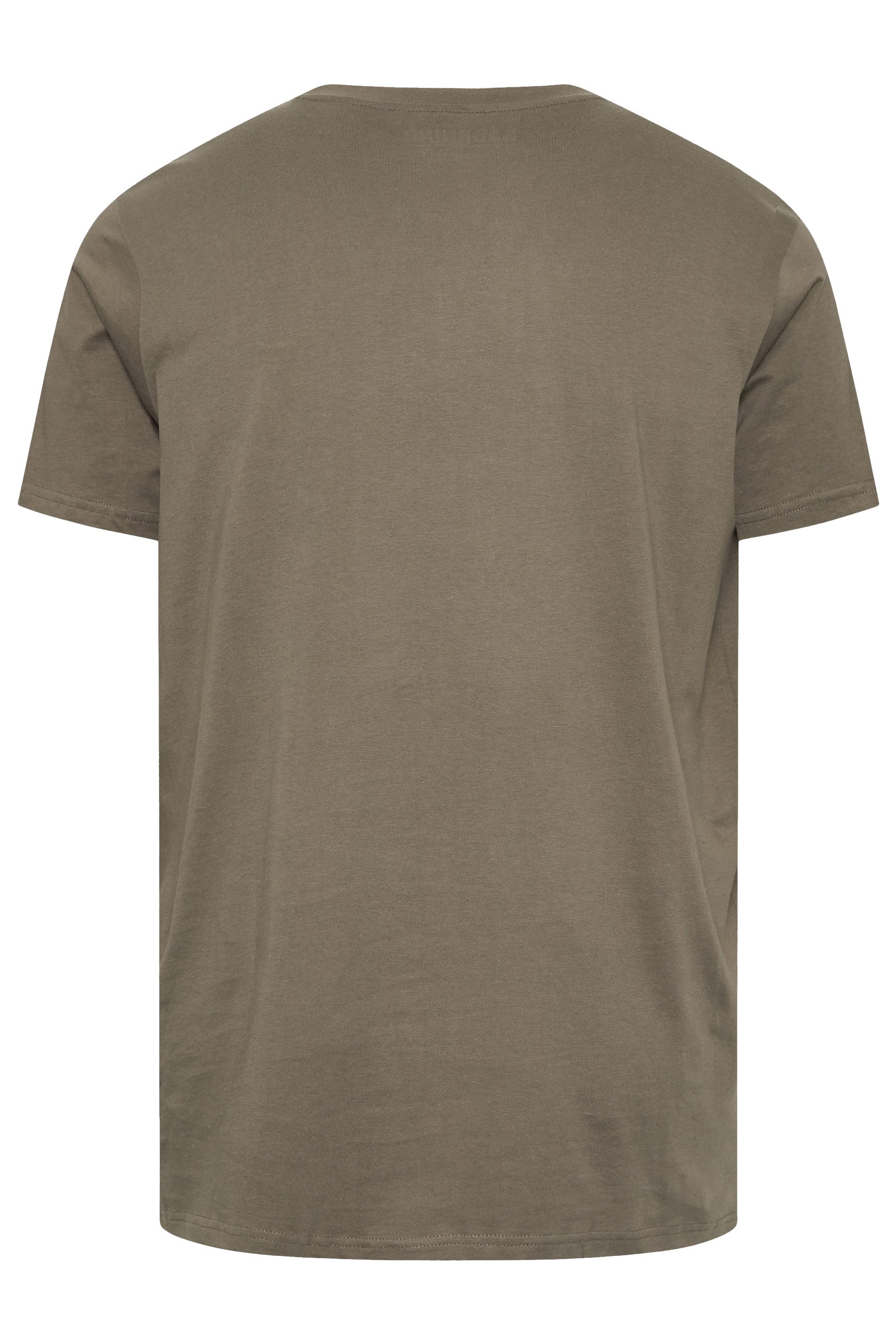 BadRhino Big & Tall Khaki Green Core T-Shirt | BadRhino 7
