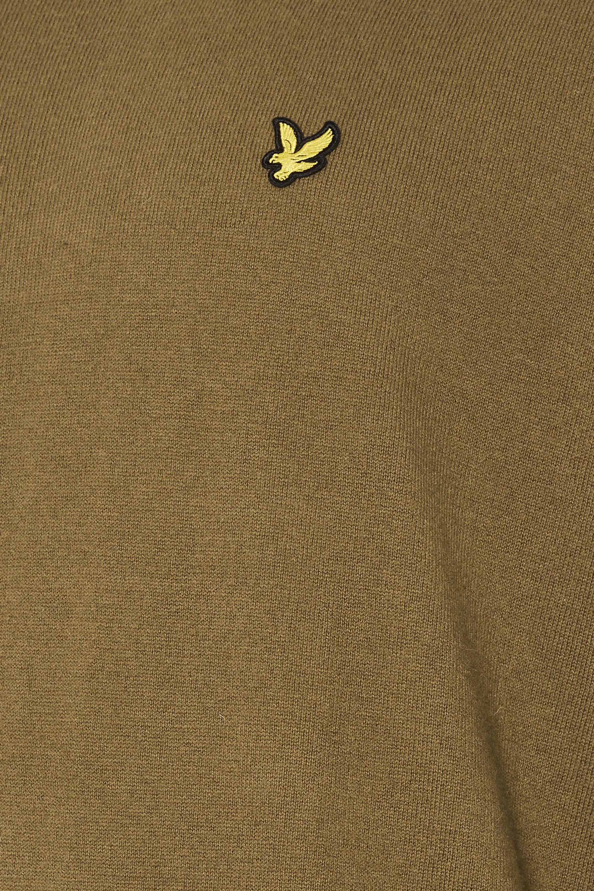 LYLE & SCOTT Big & Tall Brown Cotton Merino Crew Neck Jumper | BadRhino 2